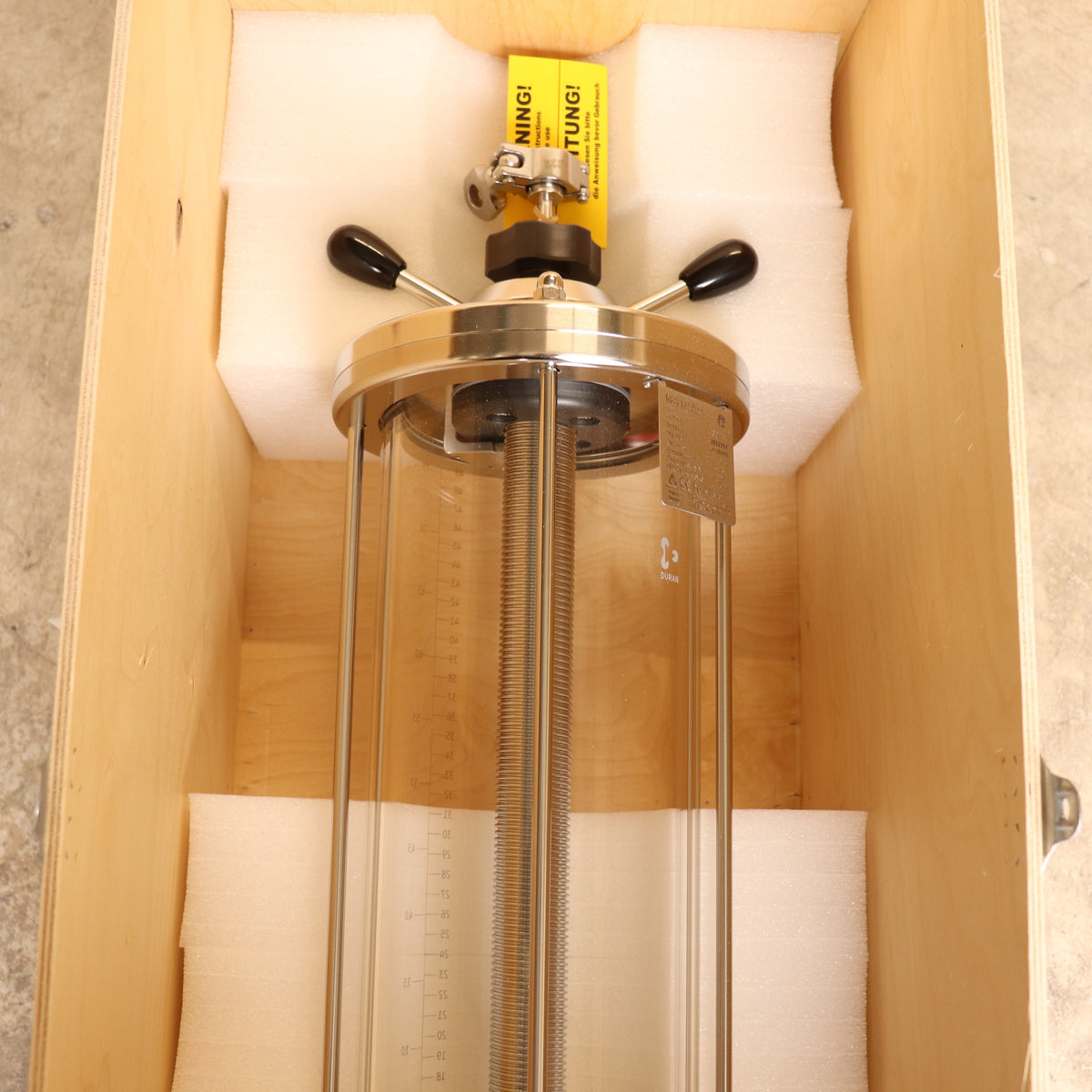Cytiva GE BPG Glass Chromatography Column 7.5L 140/500 18-1113-08