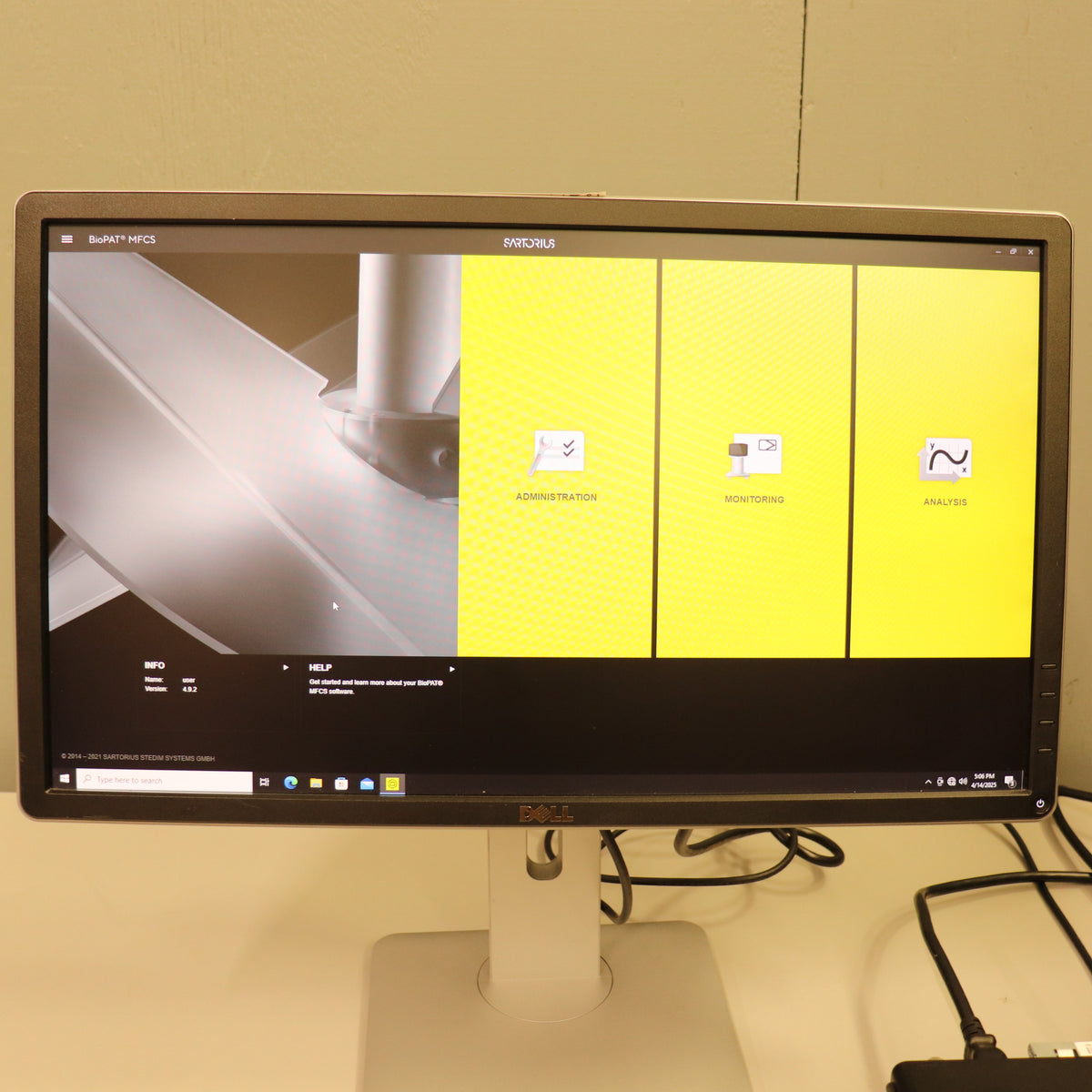 Sartorius BioPAT MFCS 4 Bioprocess Bioreactor Software