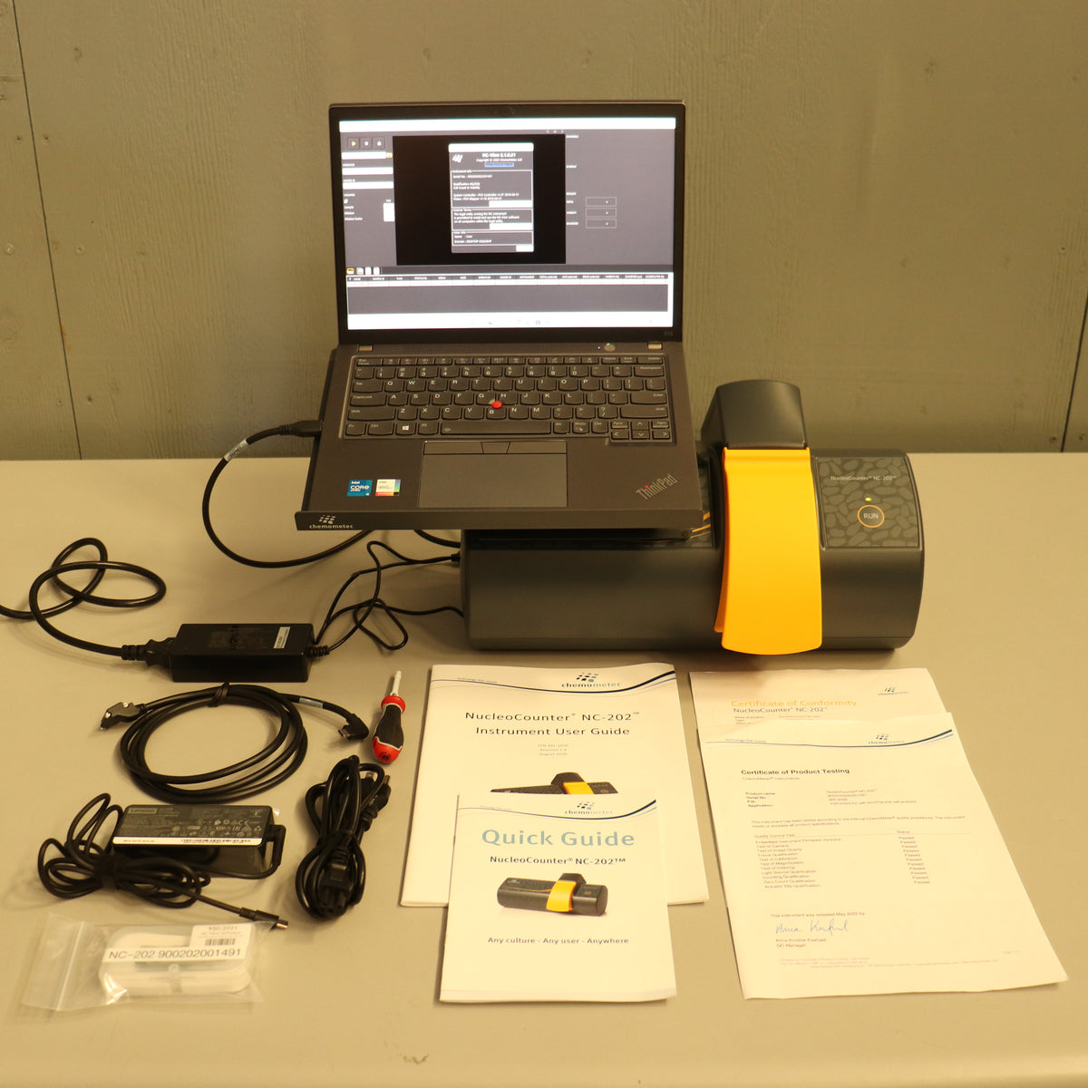 ChemoMetec NucleoCounter NC-202 Automated Cell Counter 900-2020
