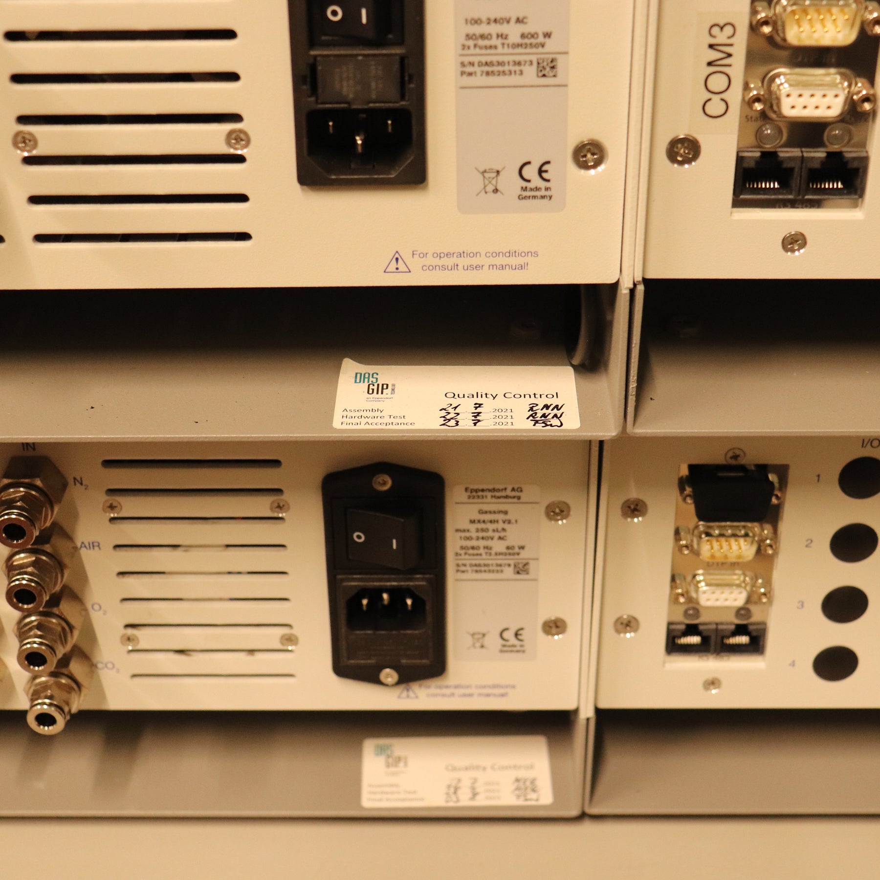 Eppendorf DASGIP 8-Fold Parallel Bioreactor System with Process Computer