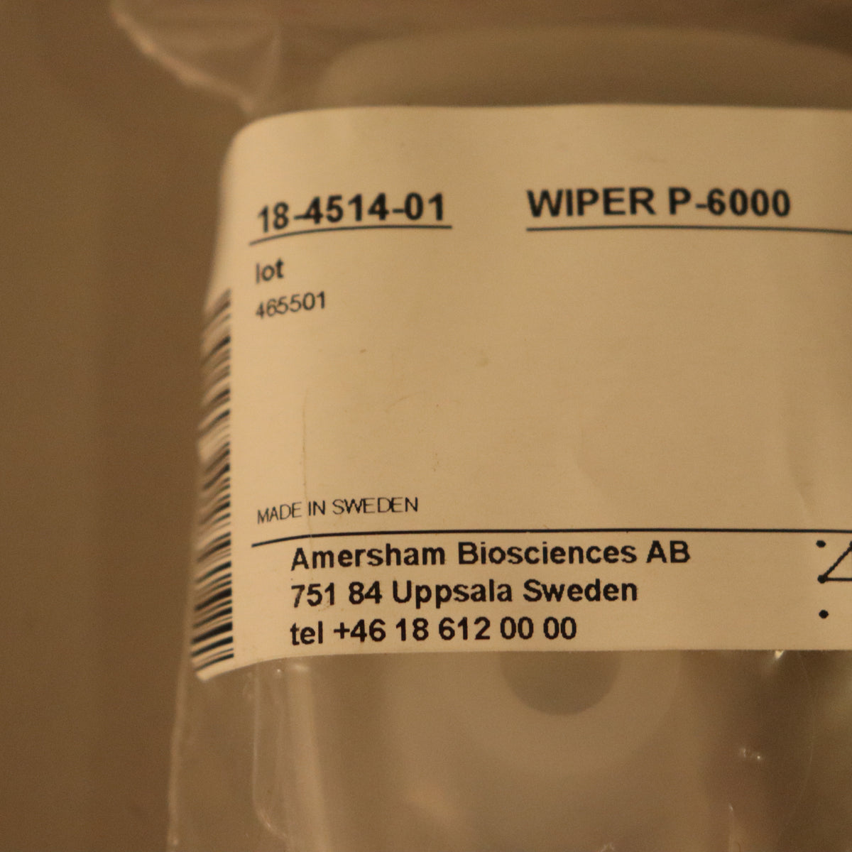 2-Pack GE Amersham P-6000 Pump Replacement Wiper 18-4514-01