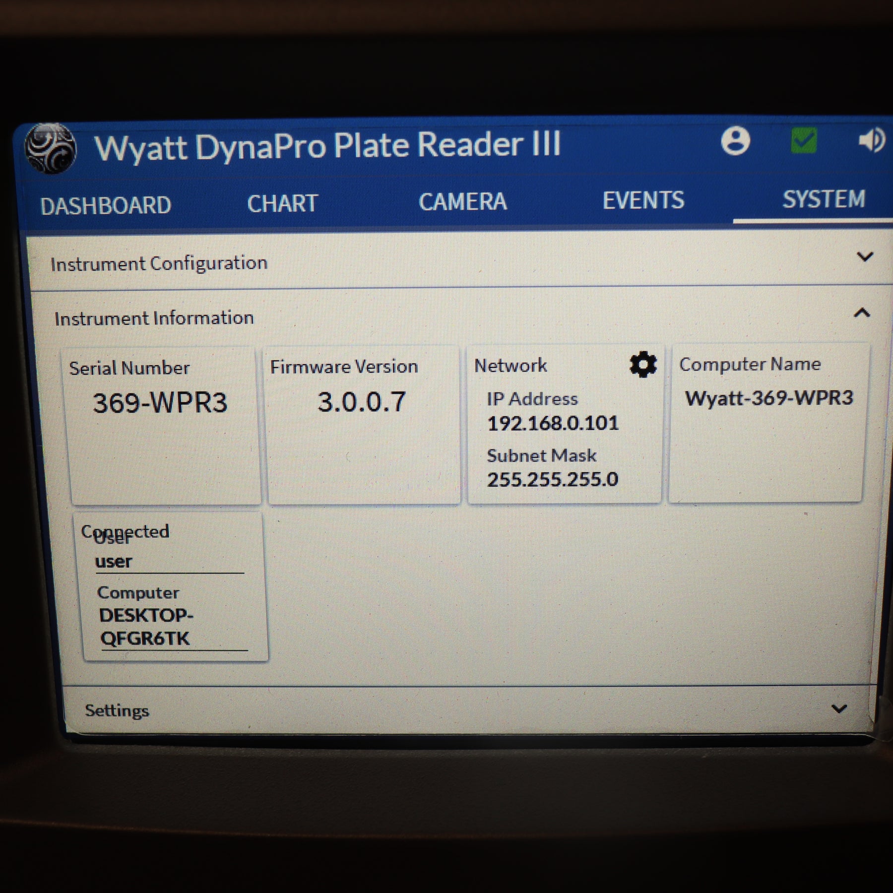 Wyatt DLS Dynamic Light Scattering DynaPro PlateReader III WPR3-00