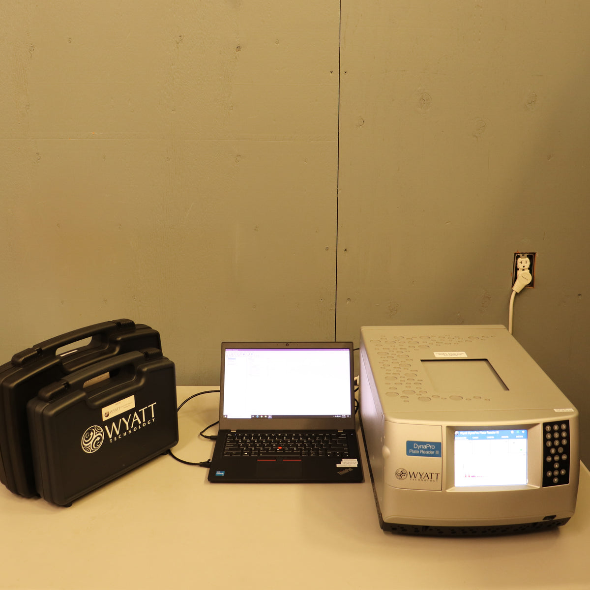 Wyatt DLS Dynamic Light Scattering DynaPro PlateReader III WPR3-01