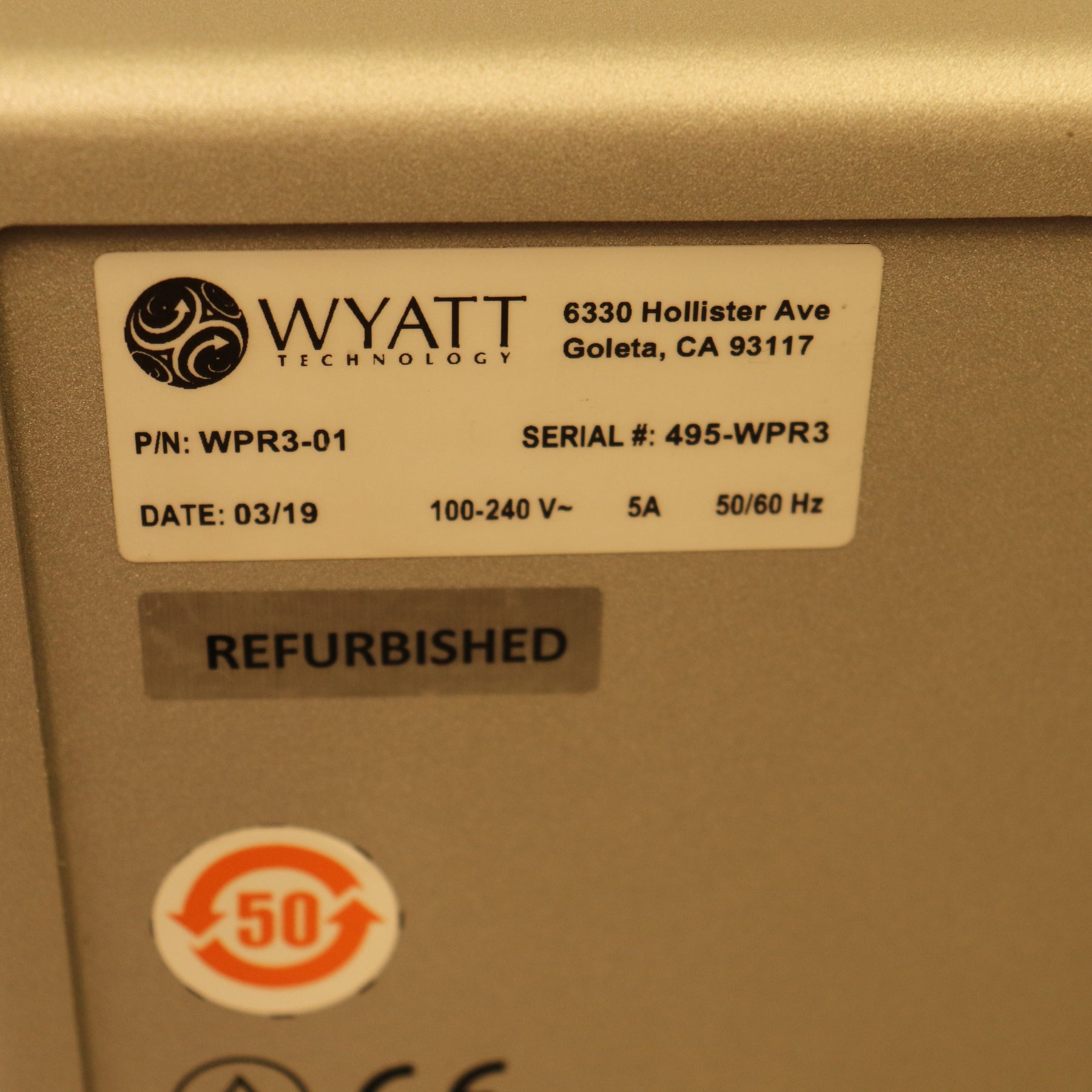 Wyatt DLS Dynamic Light Scattering DynaPro PlateReader III WPR3-01