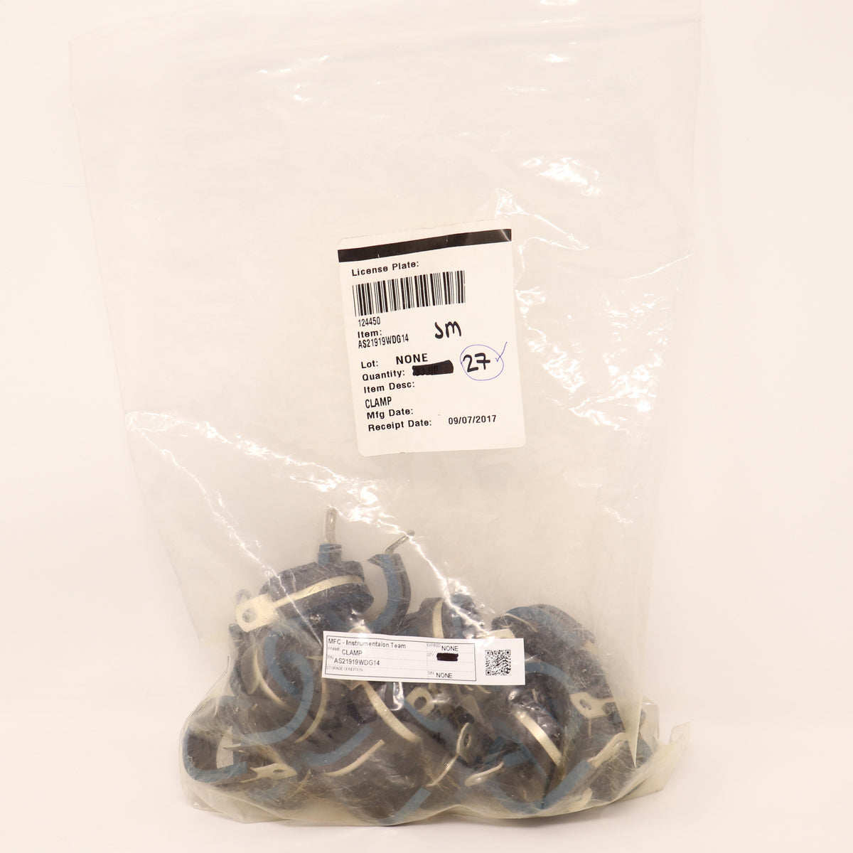 27 Pack JM Clamp AS21919WDG14