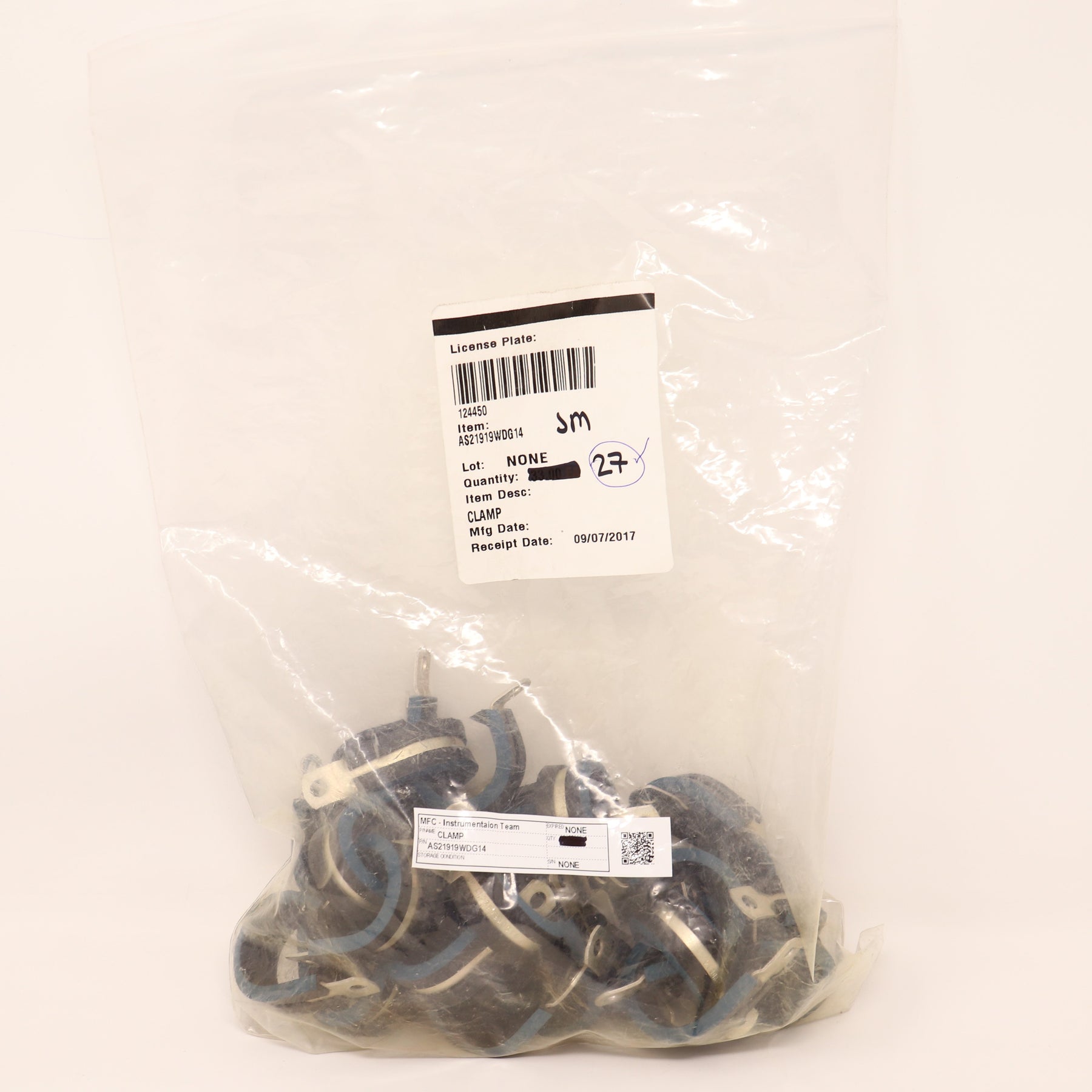 27 Pack JM Clamp AS21919WDG14