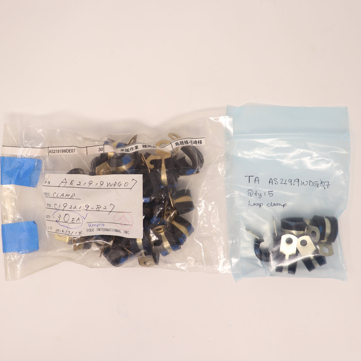 35 Pack Loop Clamp AS21919WDG07