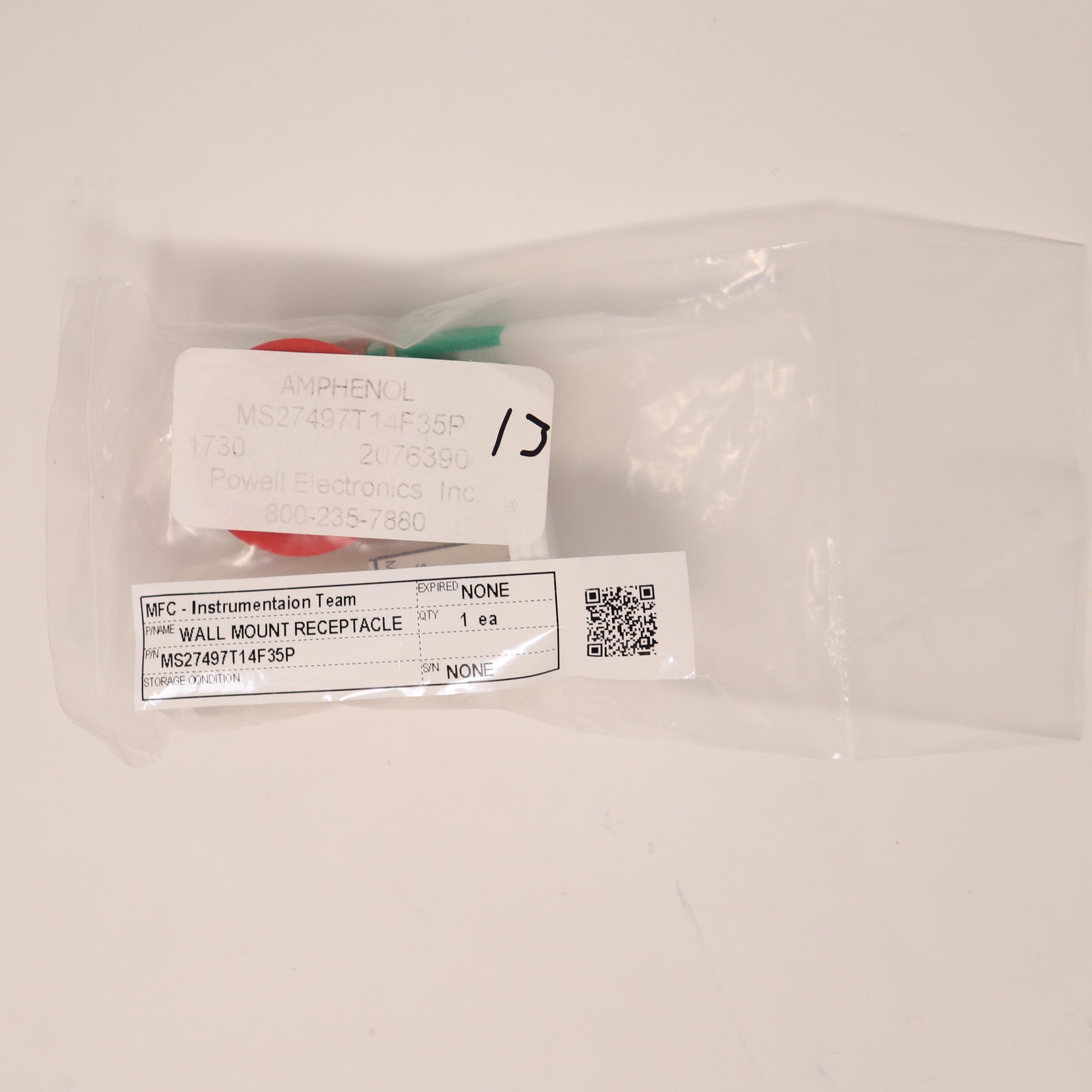 Amphenol Circular MIL Spec Connector MS27497T14F35P