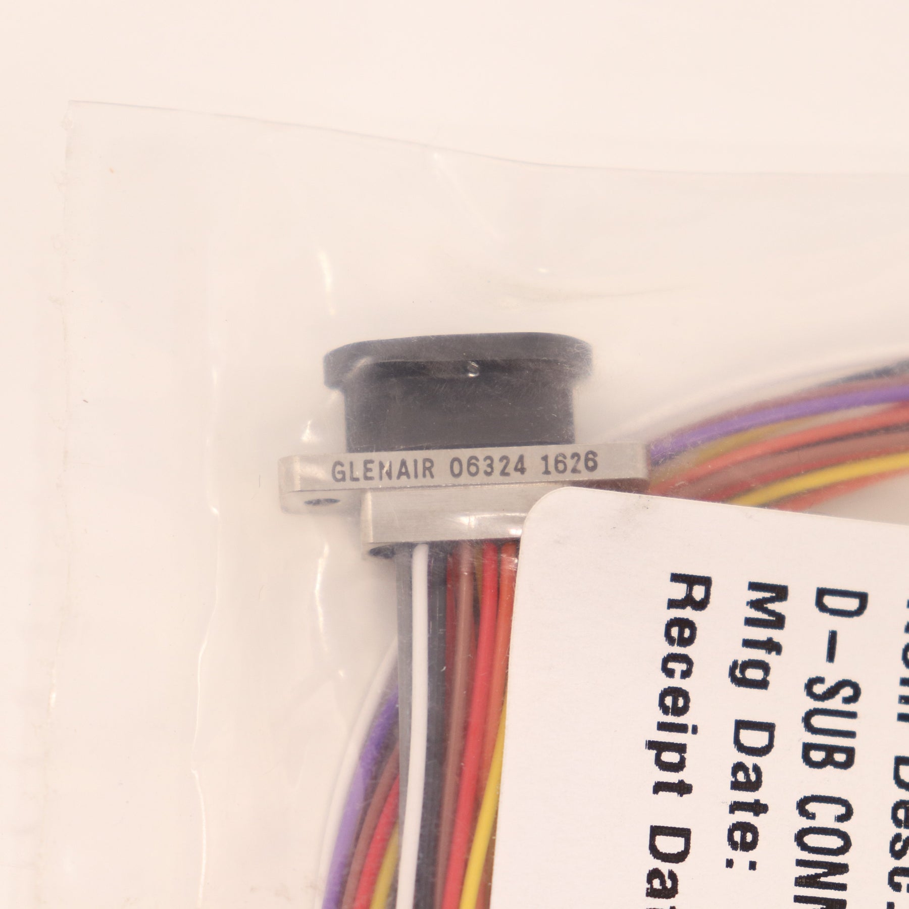 Glenair D-Sub Connector M83513/03-B03N