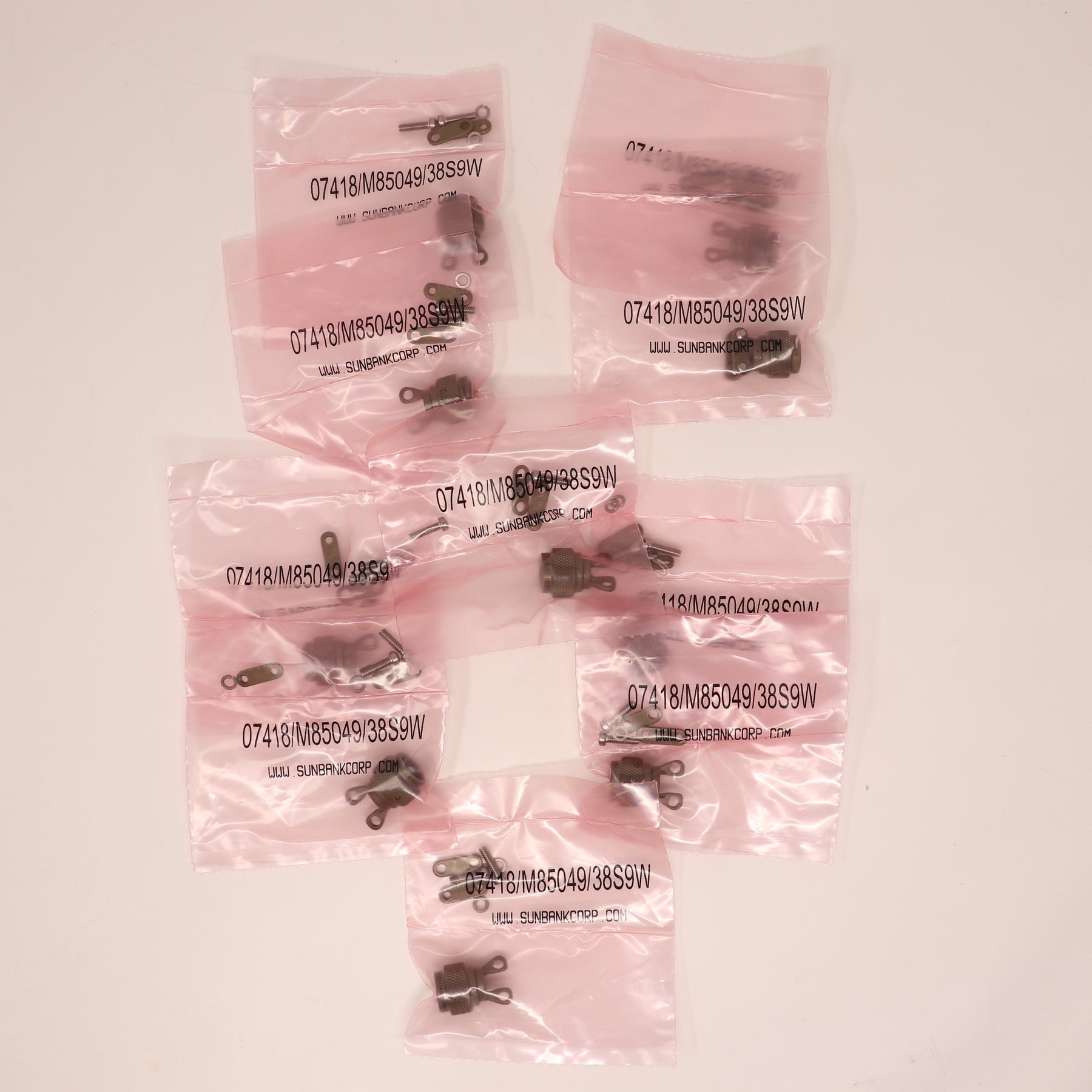 10 Pack Sunbank Circular MIL Spec Strain Relief Backshell M85049/38S9W