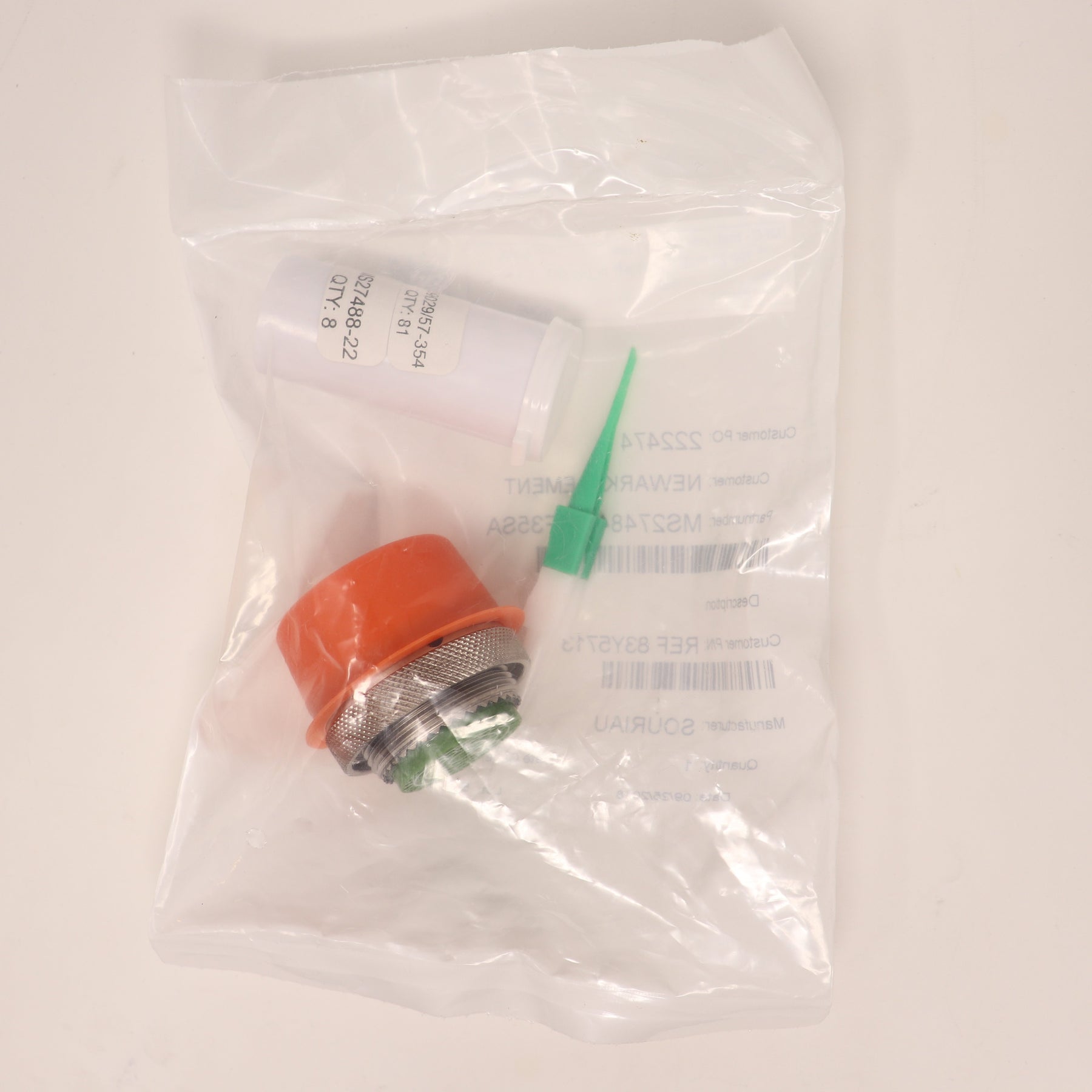 Souriau Circular MIL Spec Connector MS27484T20F35SA