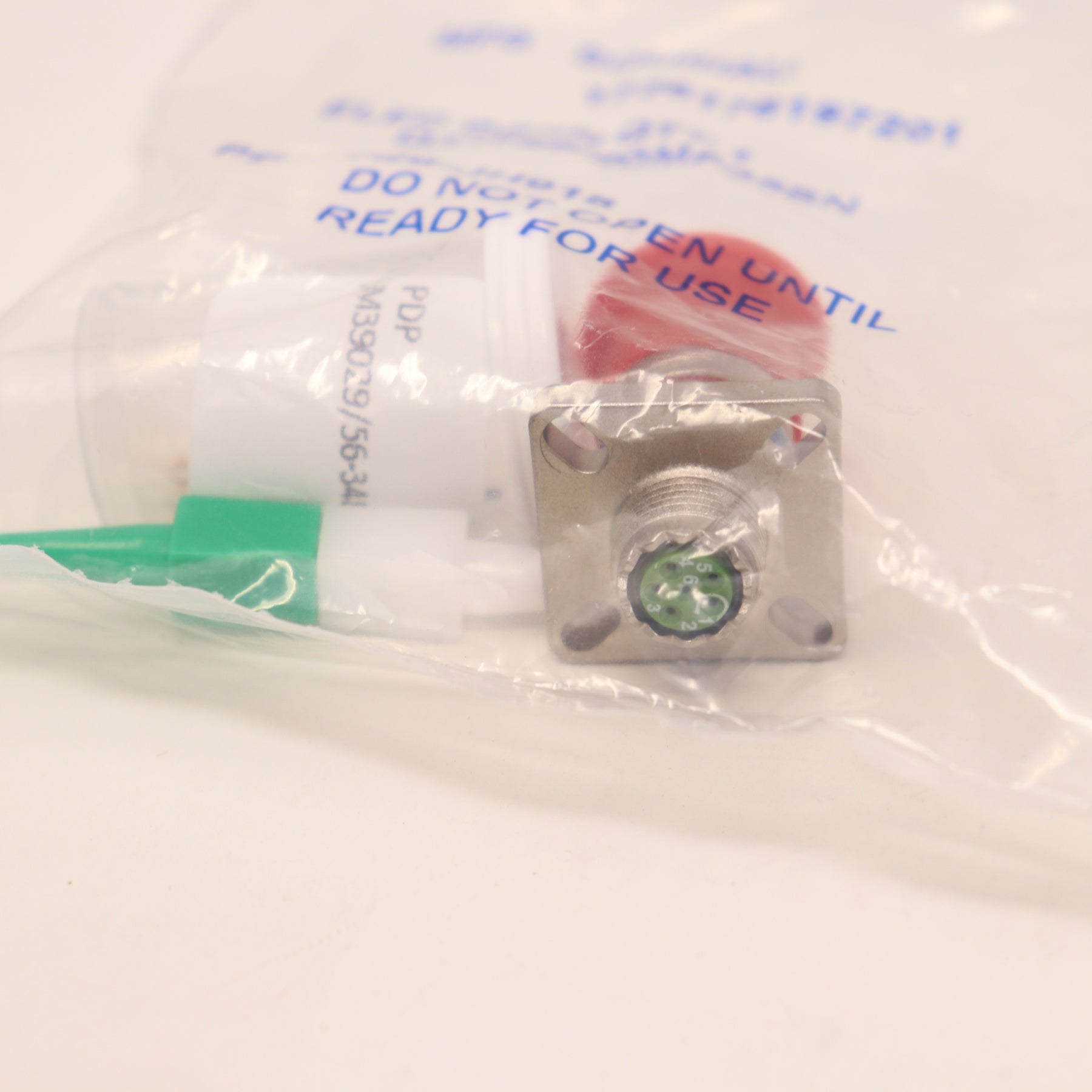 3 Pack Souriau Circular MIL Spec 6P Size 9 Connector D38999/20MA35SN