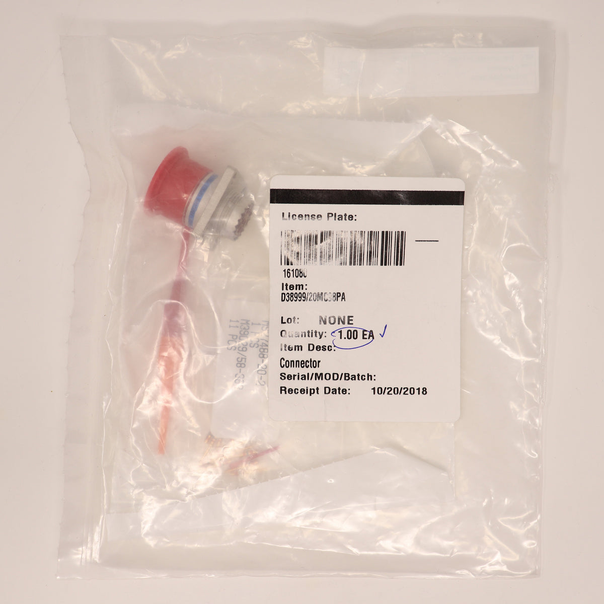 Amphenol Connector D38999/20MC98PA