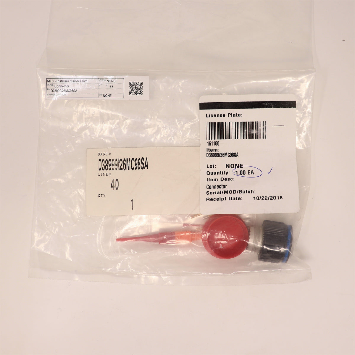 Amphenol Circular Connector Socket 10P S13 D38999/26MC98SA