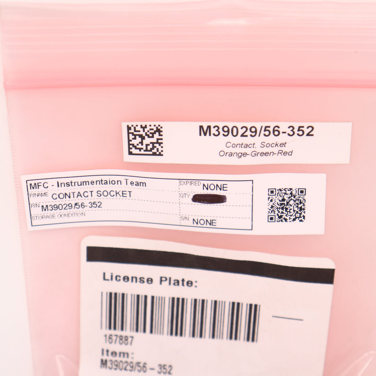 160 Pack Tri-Star Contact Socket M39029/56-352