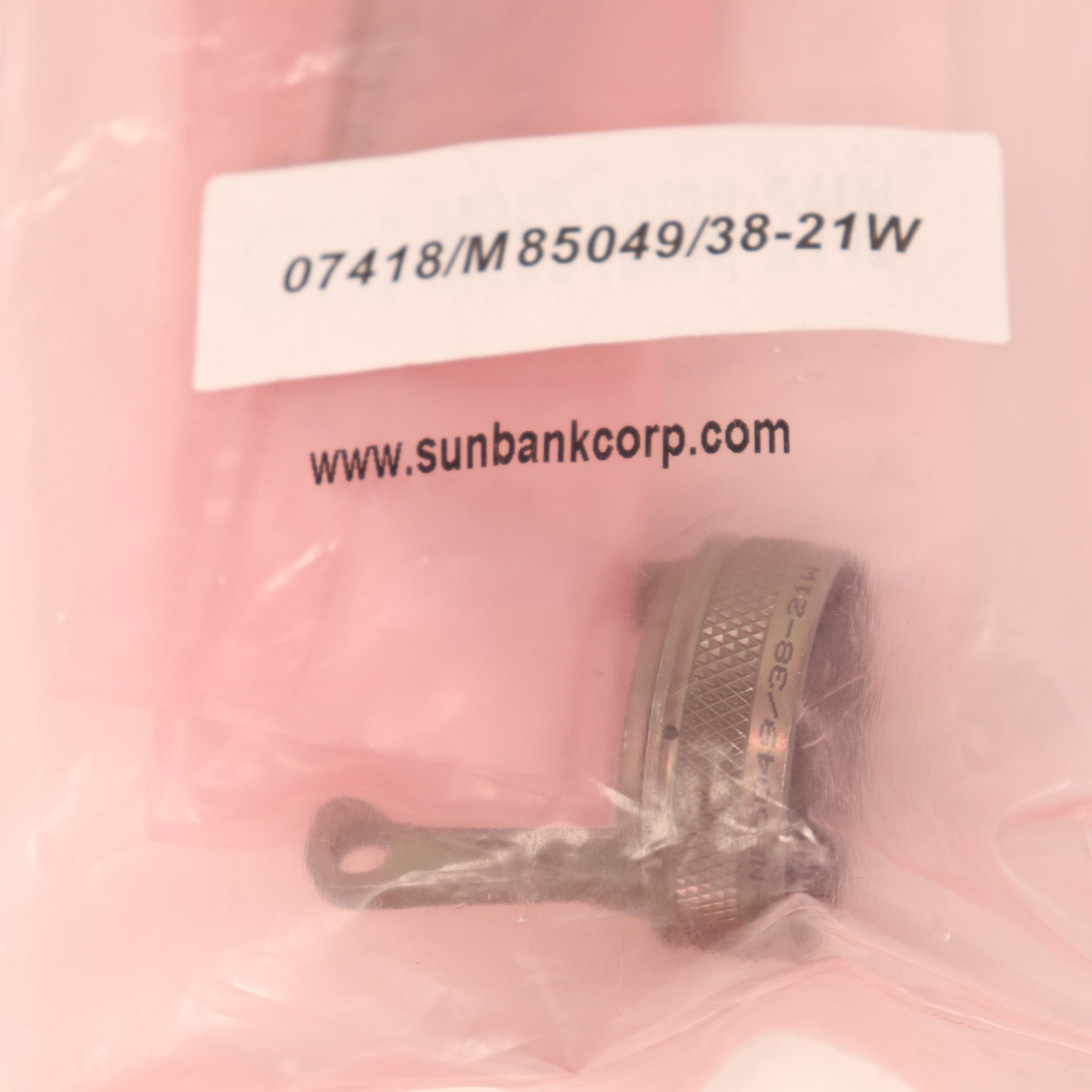 Sunbank Backshell M85049/38-21W