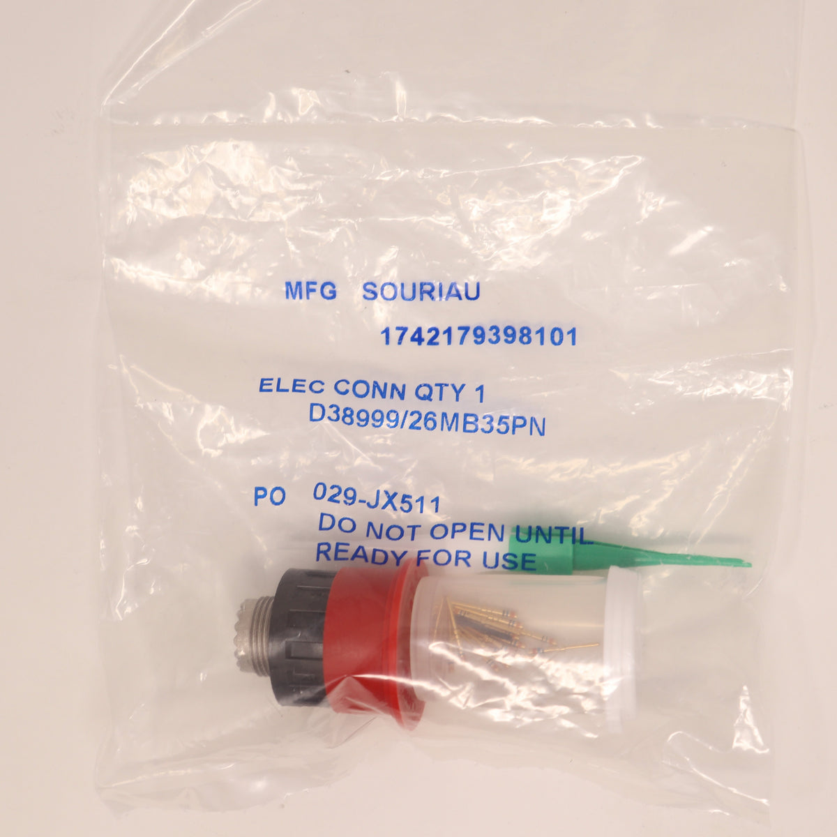 Souriau Connector D38999/26MB35PN