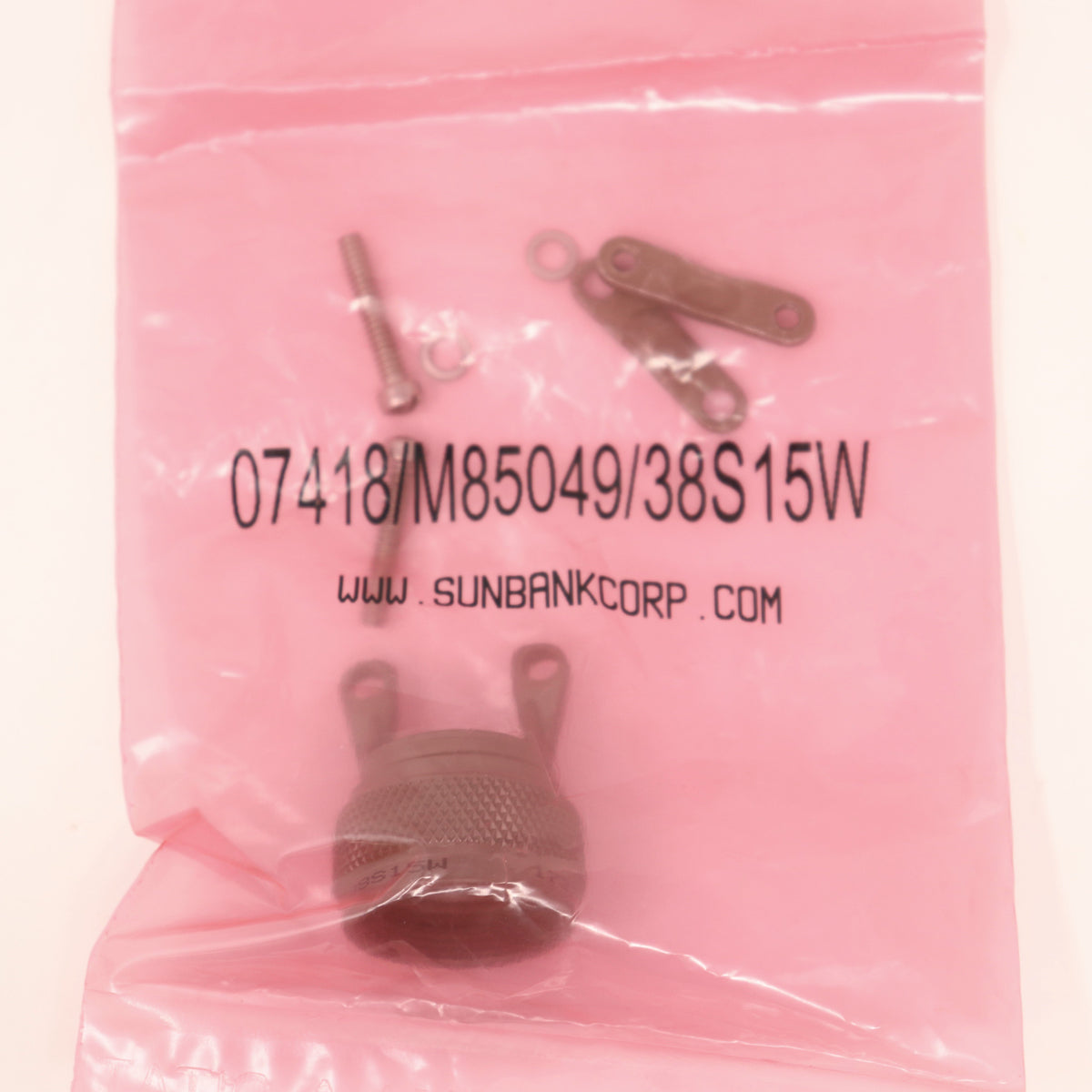 Sunbank Backshell 07418 M85049/38S15W