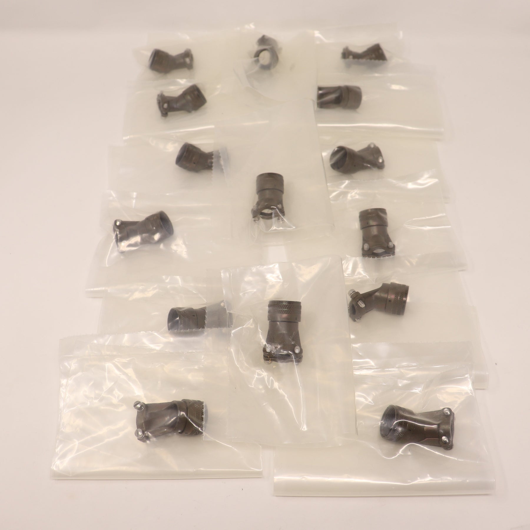 Pack of 15 Glenair Circular Strain Relief Size 12 Backshell M85049/43-12W