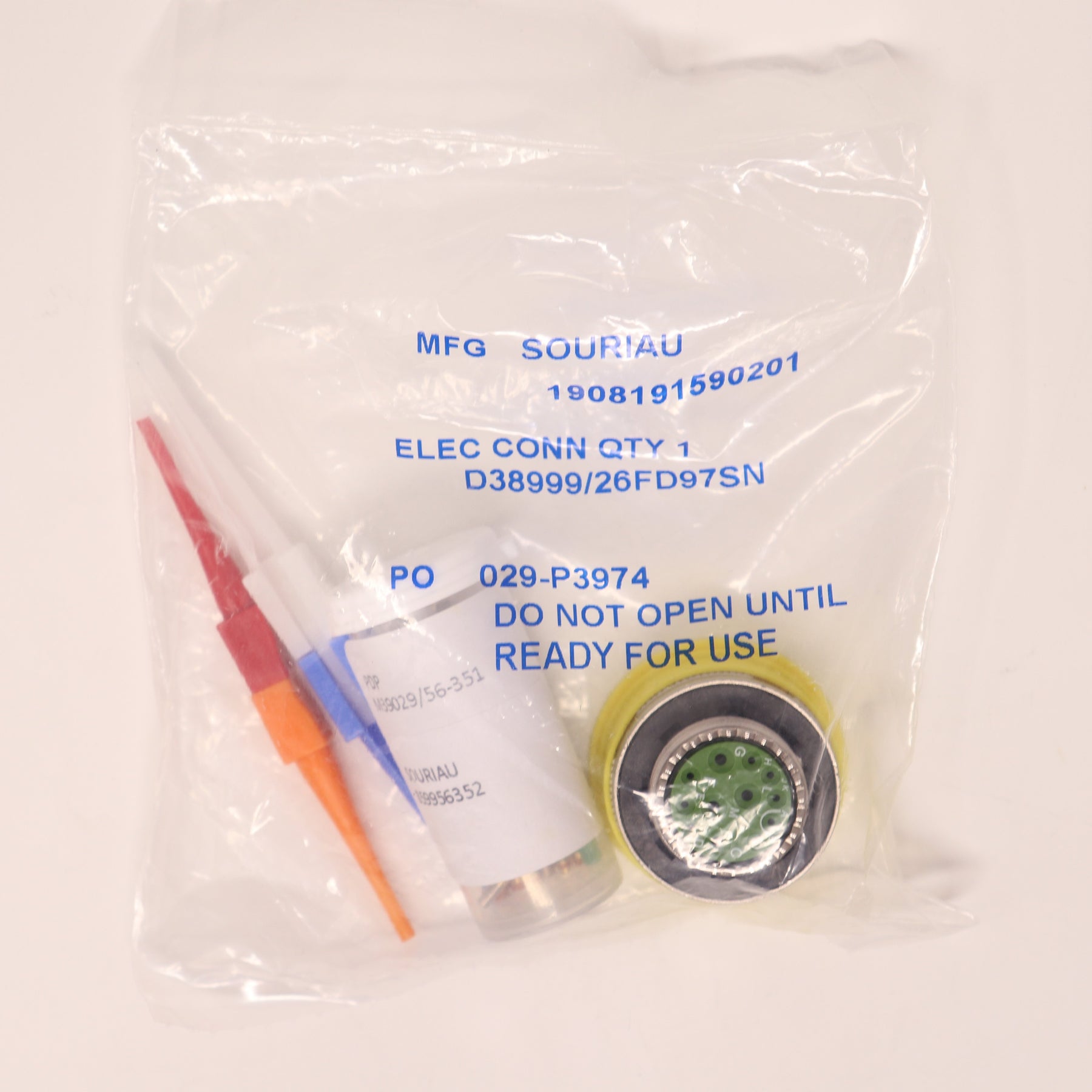 Souriau Connector D38999/26FD97SN