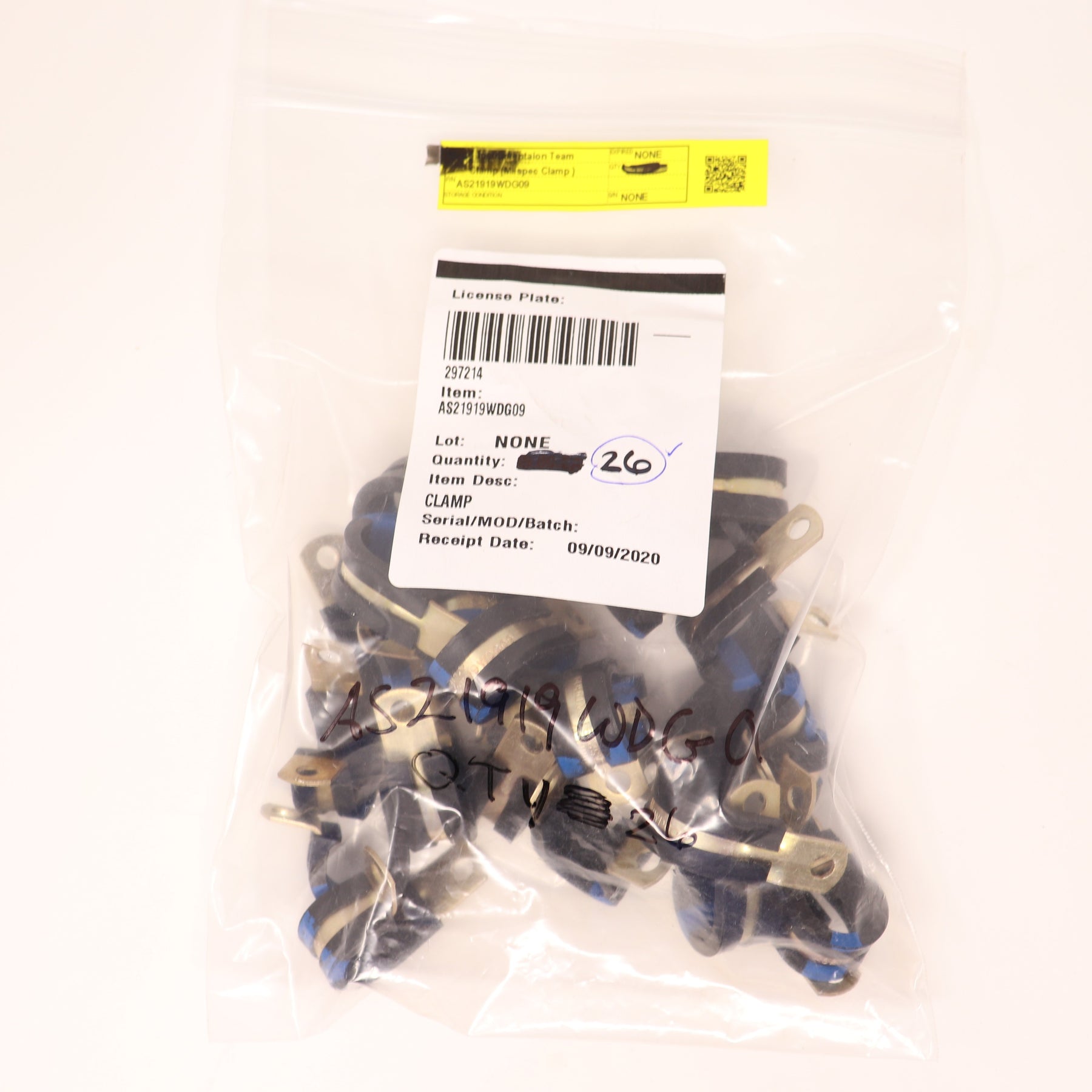 26 Pack UMPCO Loop Clamp AS21919WDG09