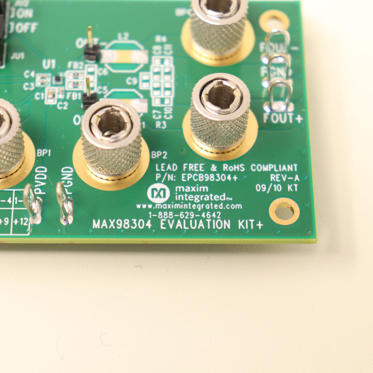 Maxim Integrated MAX98304EVKITKIT+ Evaluation Kit