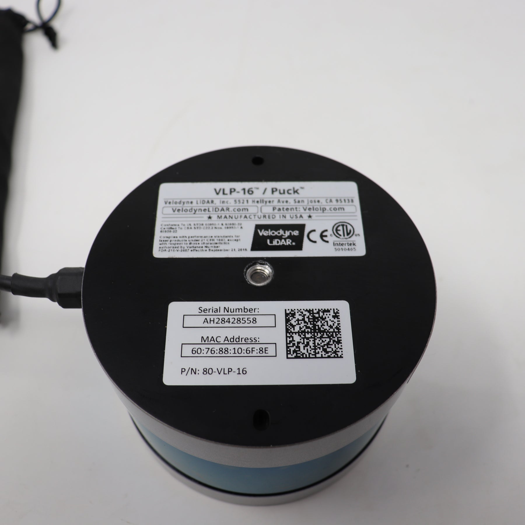 Velodyne LiDAR Puck Kit VLP-16