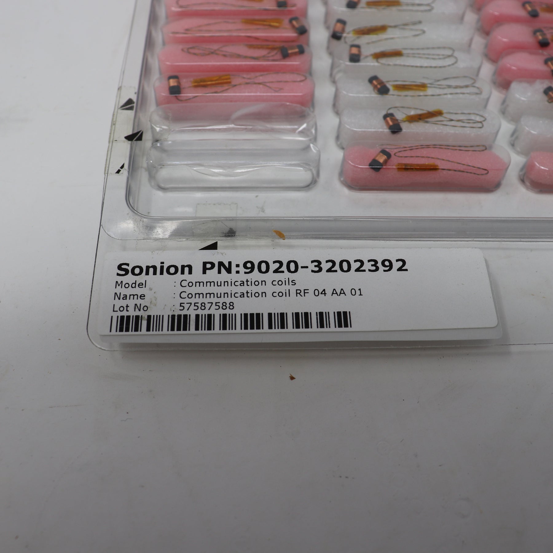 Lot of (28) Sonion NFMI Antennas Communication Coils RF 04 AA 01