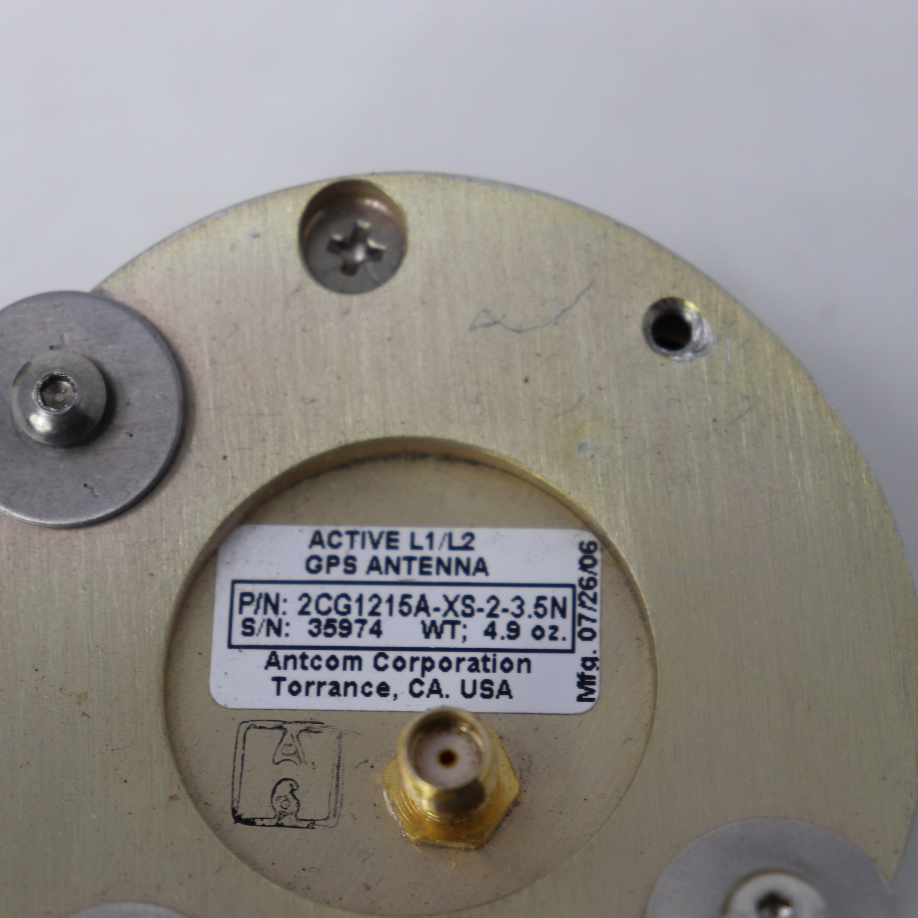 Lot of (3) Active GPS Antennas Panasonic/ Antcom