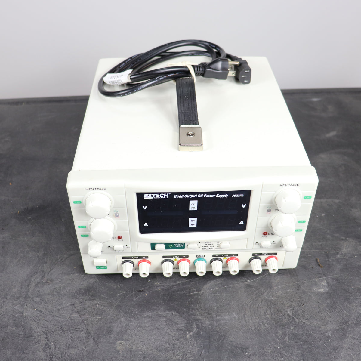 Extech Quad Output DC Power Supply 382270