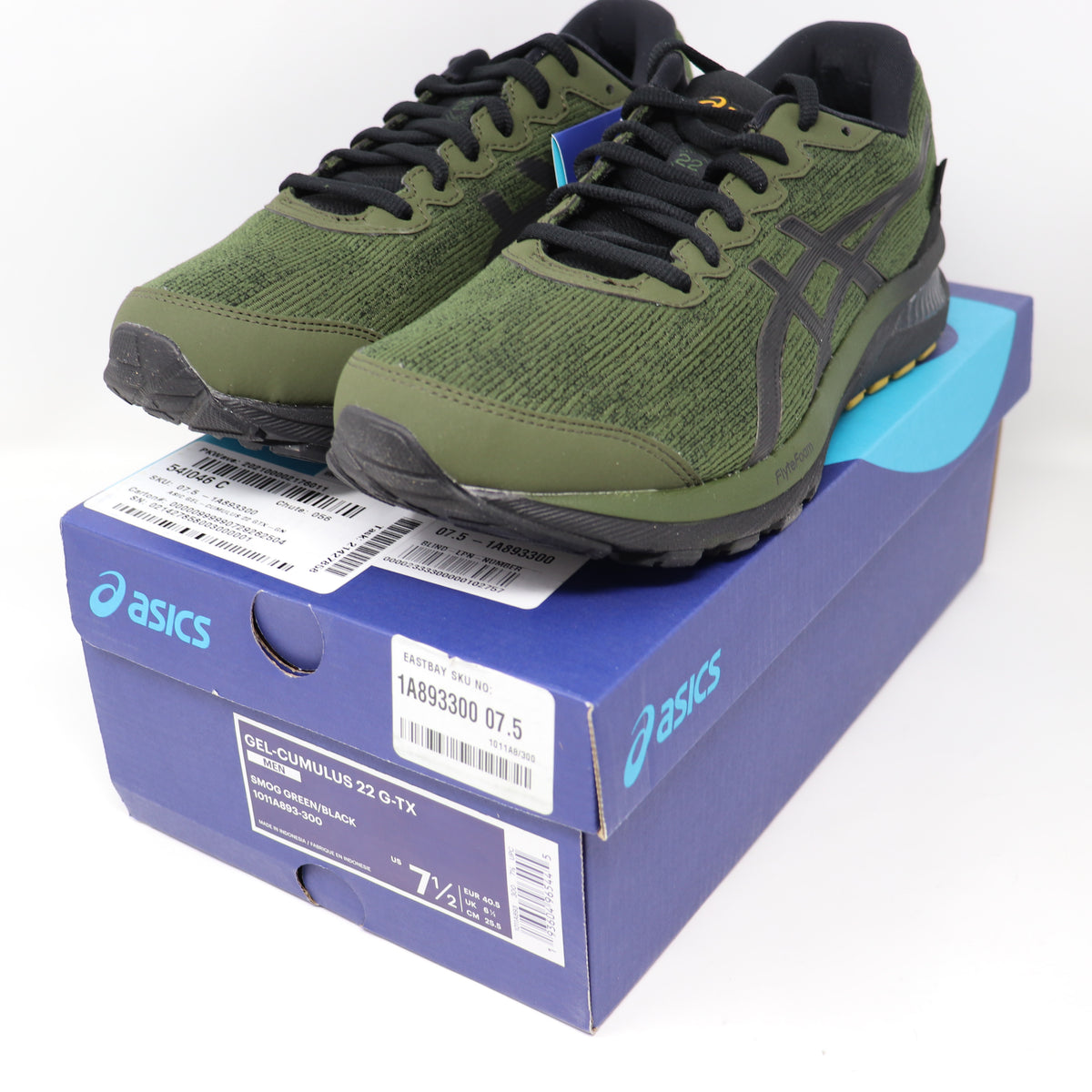 ASICS GEL CUMULUS 22 G-TX GTX GORE-TEX WATERPROOF MENS RUNNING SHOES