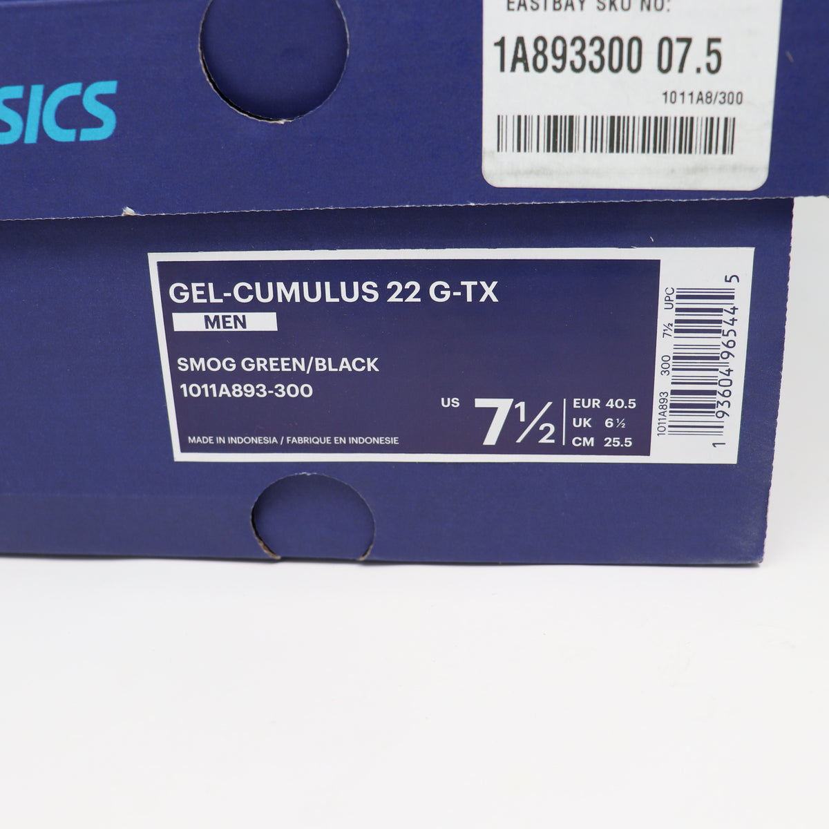 ASICS GEL CUMULUS 22 G-TX GTX GORE-TEX WATERPROOF MENS RUNNING SHOES