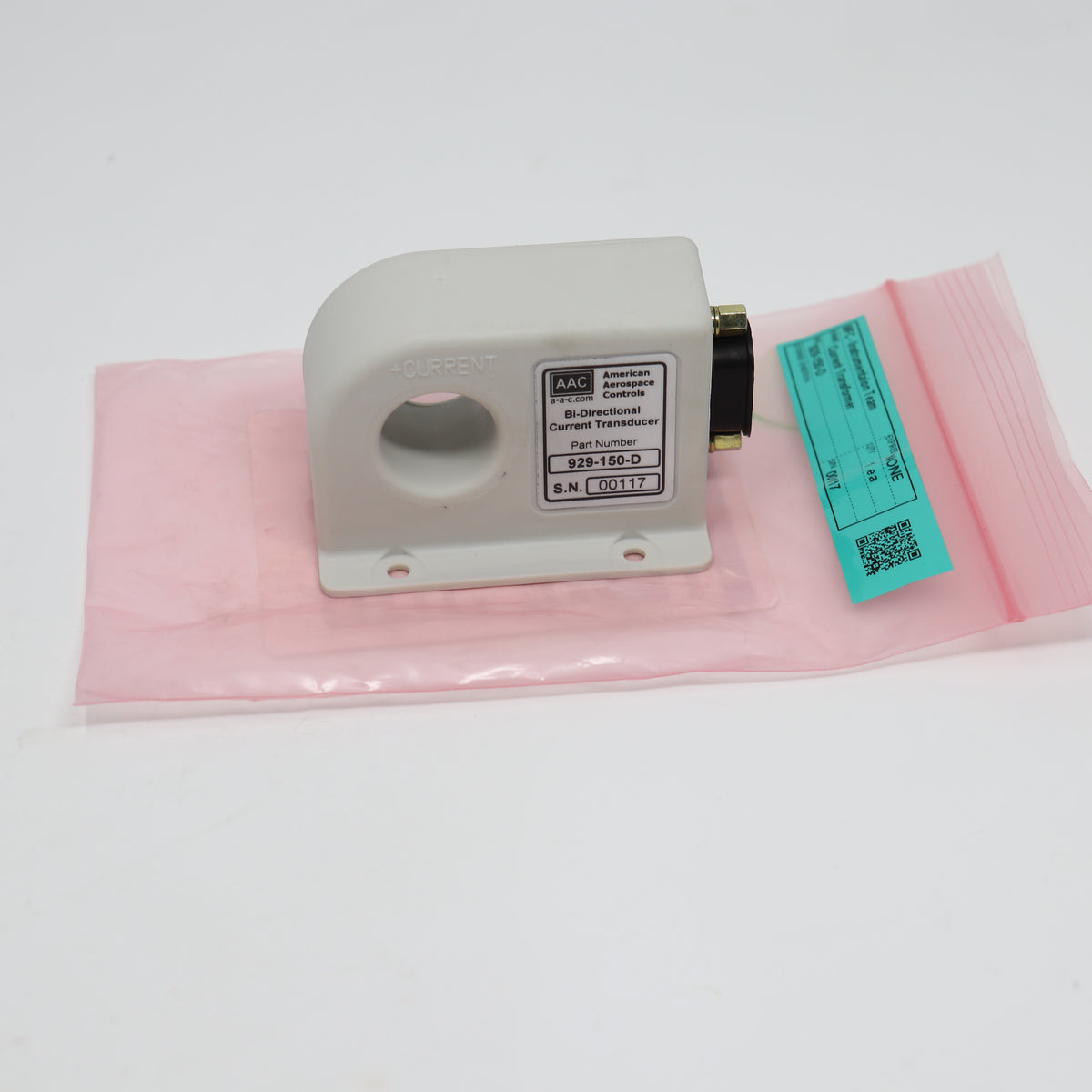 AAC 150A Bi-Directional DC Current Transducer w/ D-Sub Connector 929-150-D