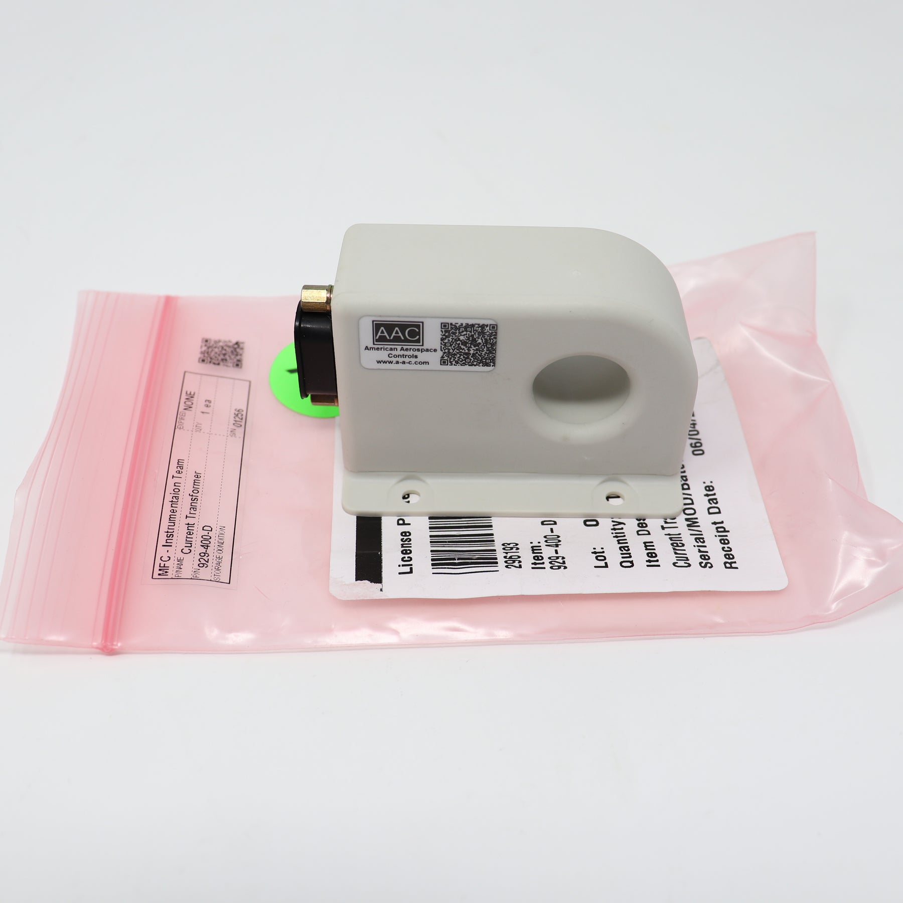 AAC 400A Bi-Directional DC Current Transducer w/ D-Sub Connector 929-400-D