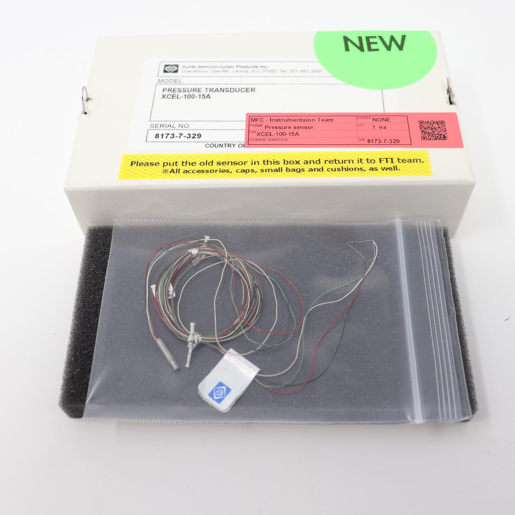 Kulite High Temperature Miniature Pressure/ Sensor Transducer XCEL-100-15A