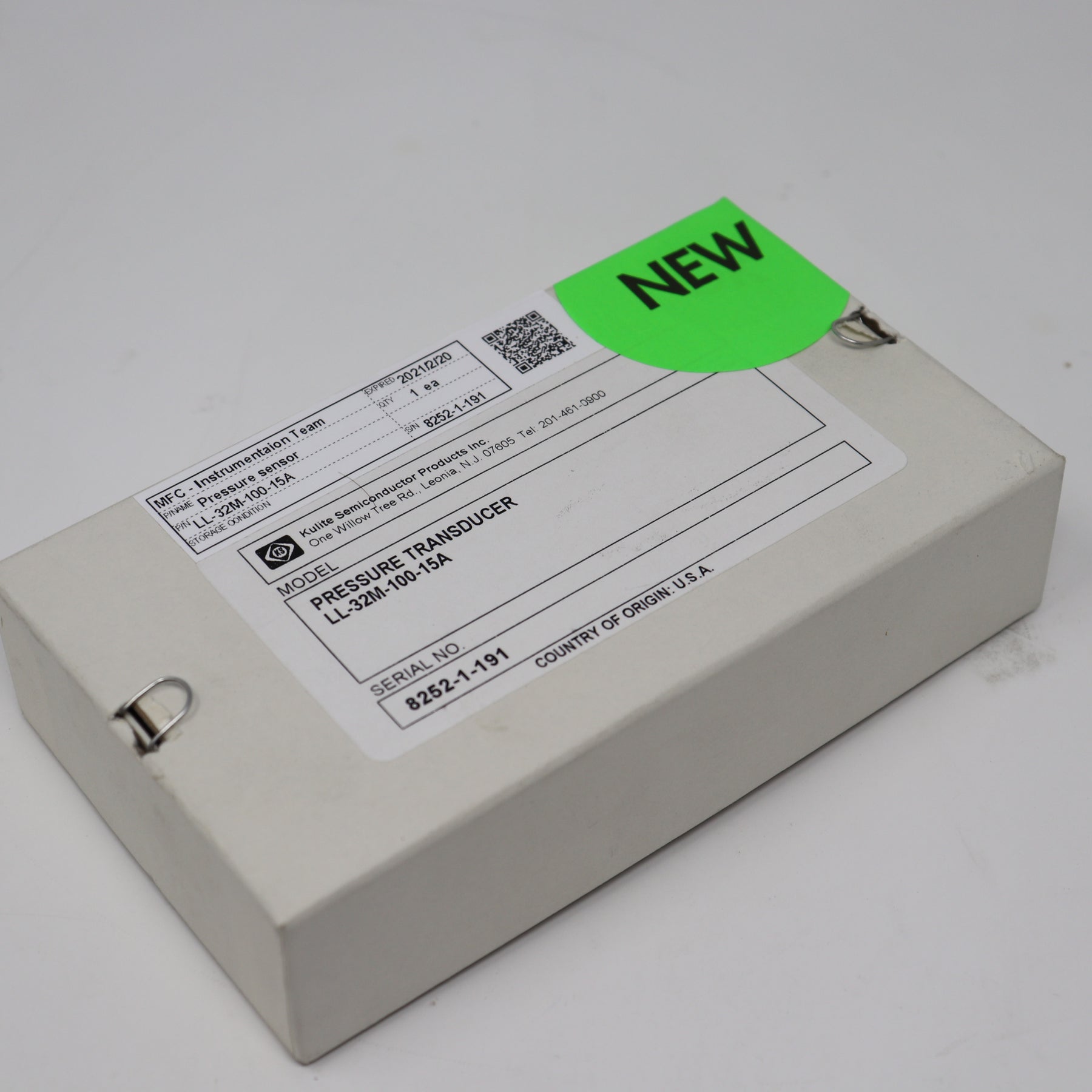 Kulite Miniature Thin Line Pressure Transducer LL-32M-100-15A