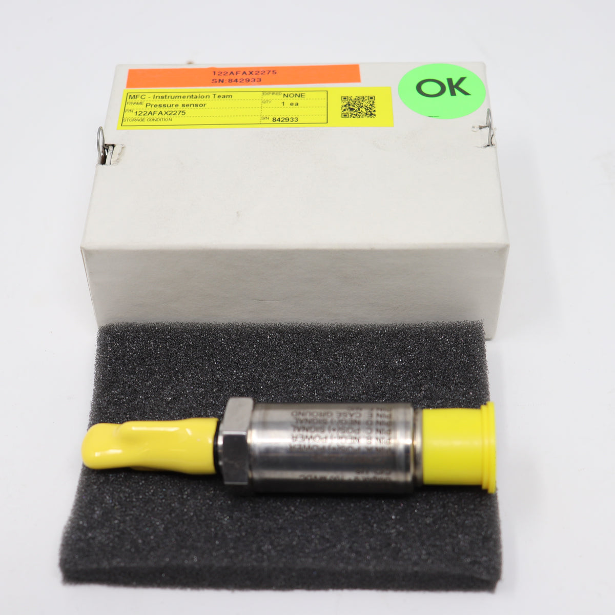 Viatran 30 PSIA 7/8in Pressure Transmitter Transducer 122AFAX2275