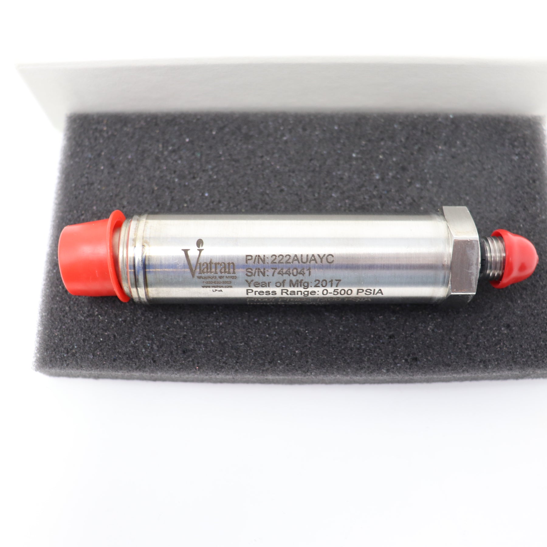 Viatran Compact Transducer 500PSIA Pressure Sensor Model 222AUAYC
