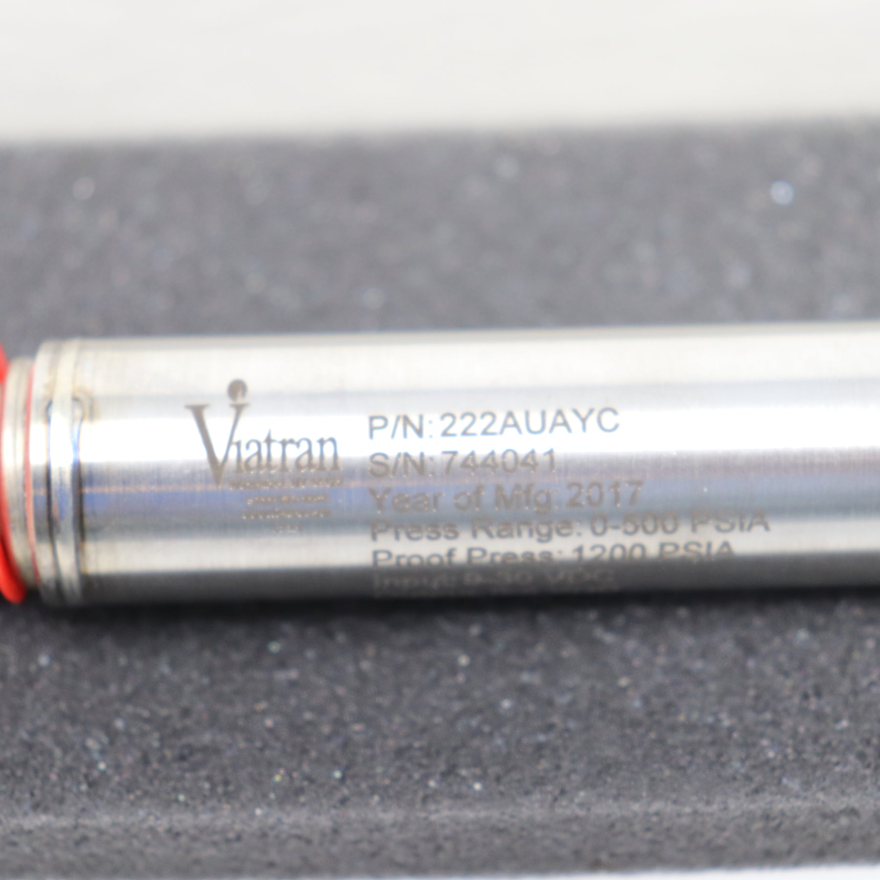 Viatran Compact Transducer 500PSIA Pressure Sensor Model 222AUAYC