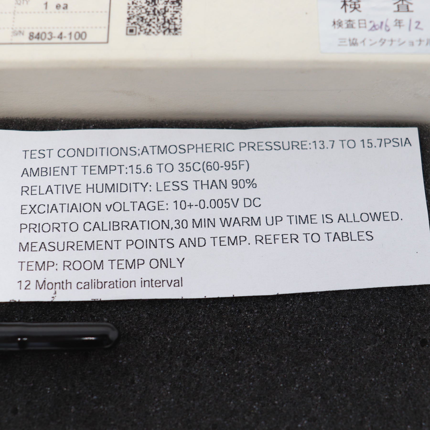 Kulite Miniature Ruggedized High Temp Pressure Transducer XTEL-100-190S-100A