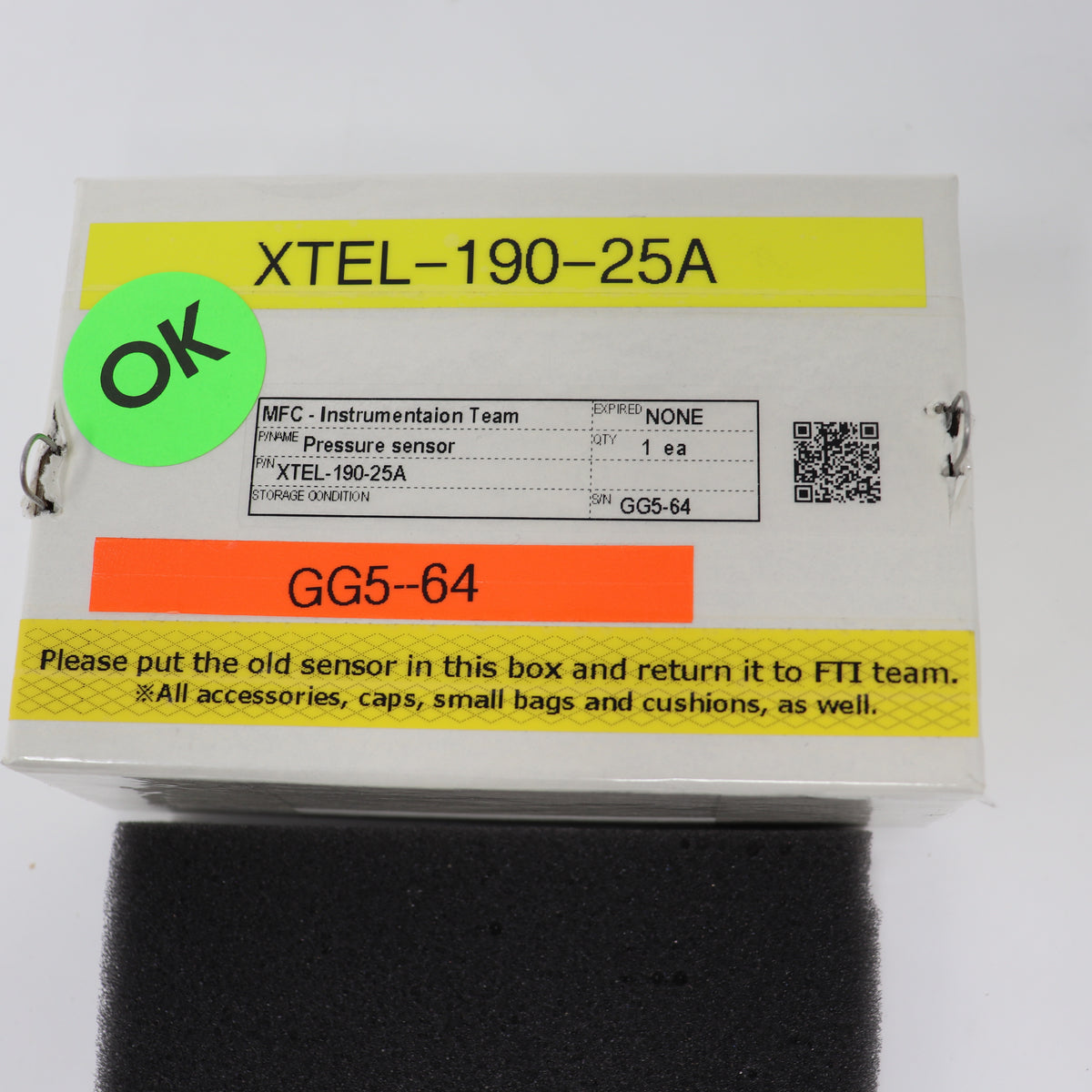 Kulite Miniature Ruggedized High Temp Pressure Transducer XTEL-190-25A