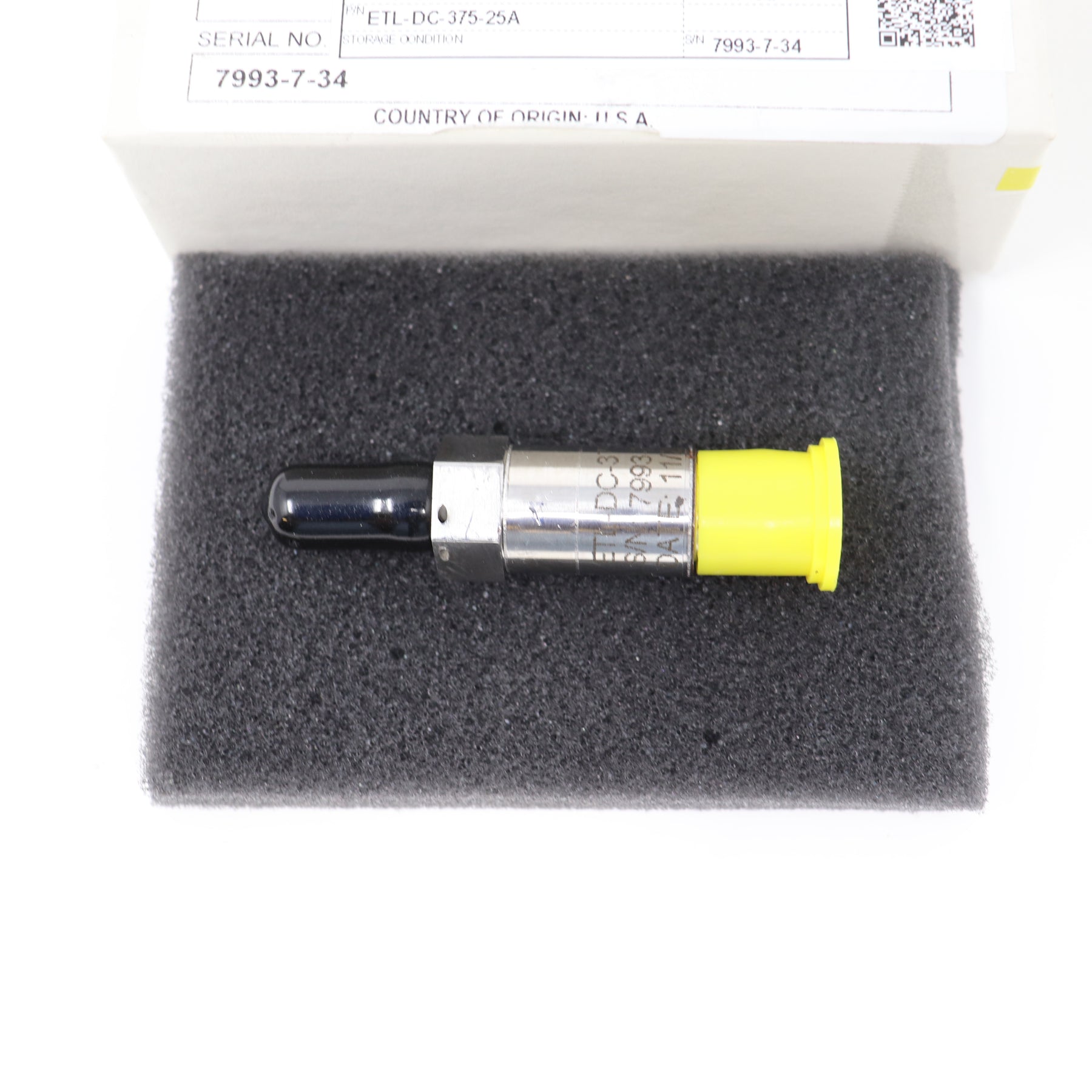 KULITE 5 VDC OUTPUT PRESSURE TRANSDUCER ETL-DC-375-25A