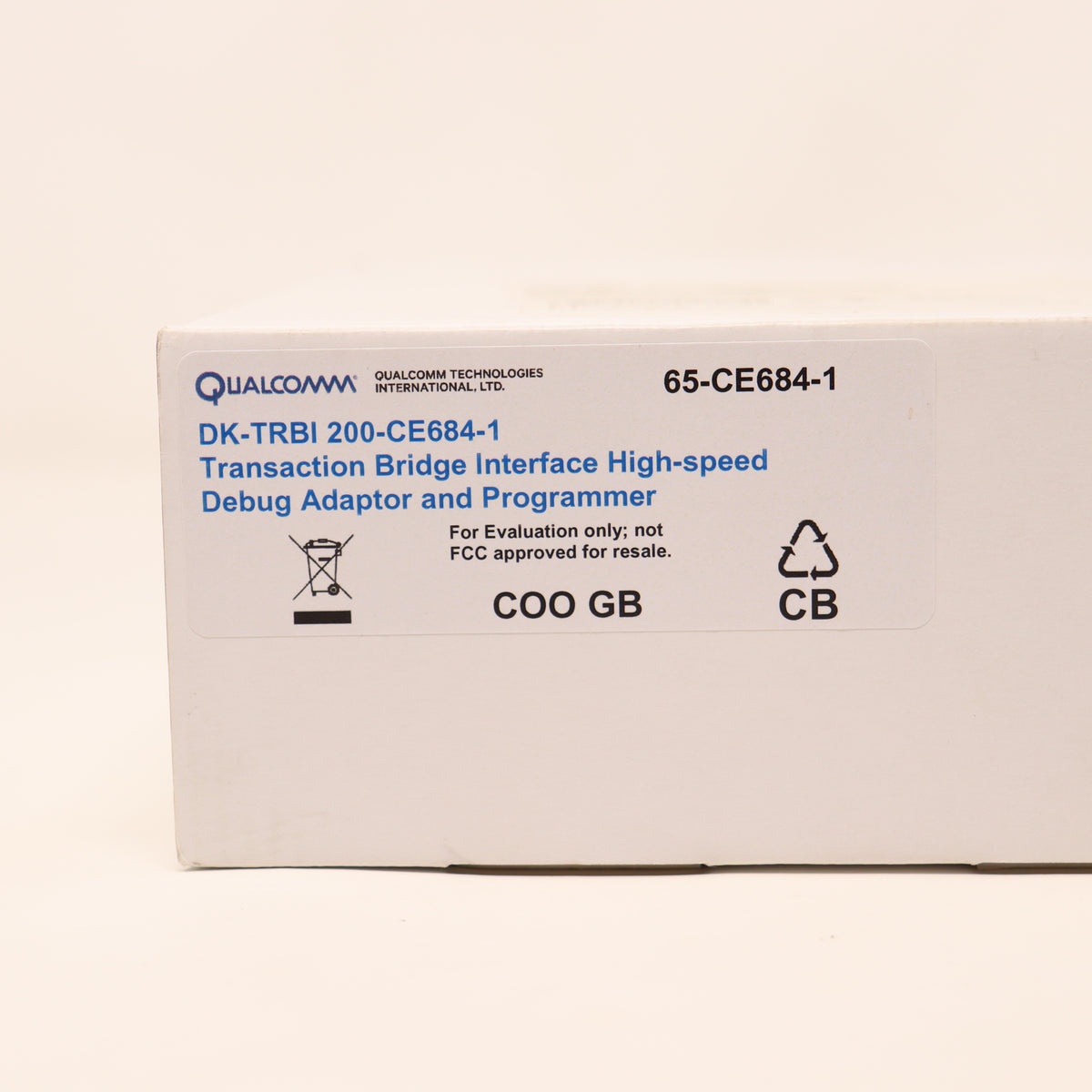 Qualcomm DK-TRBI200-CE684-1 Transaction Bridge Interface High-speed Debug Adaptor and Programmer Kit