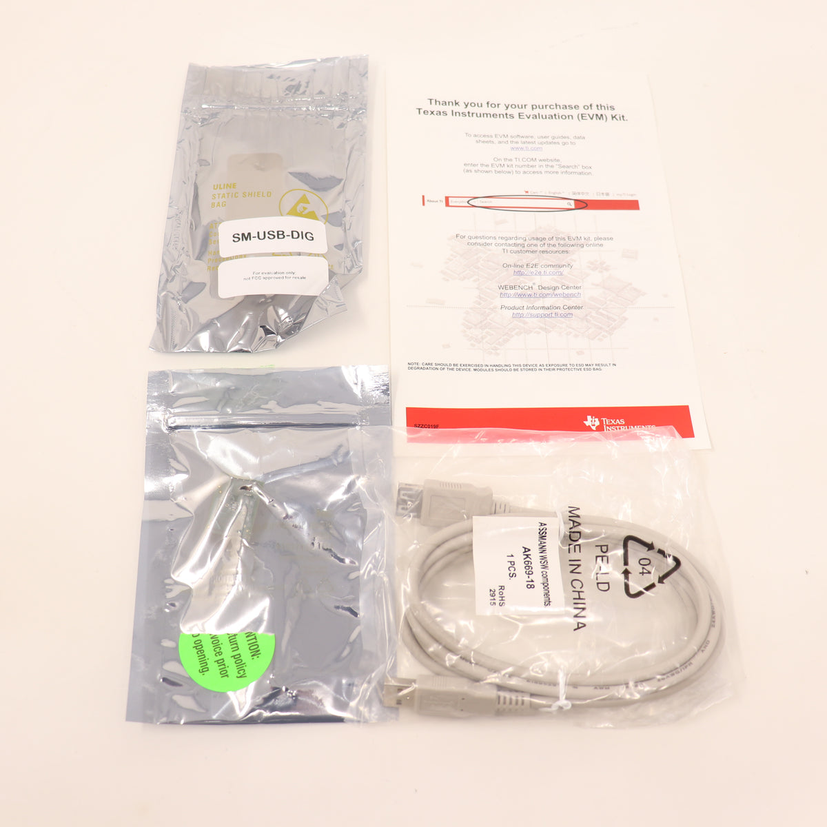 Texas Instruments TI OPT3002EVM Light-to-Digital Sensor Evaluation Module Kit