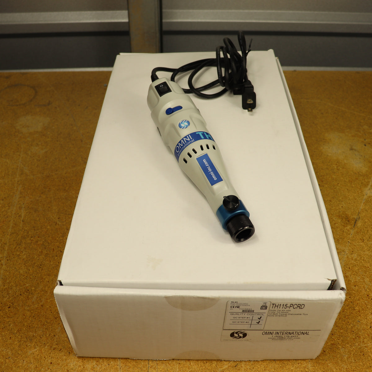 OMNI 5000-35000rpm Tissue Homogenizer TH-01 w/ Generator Probe