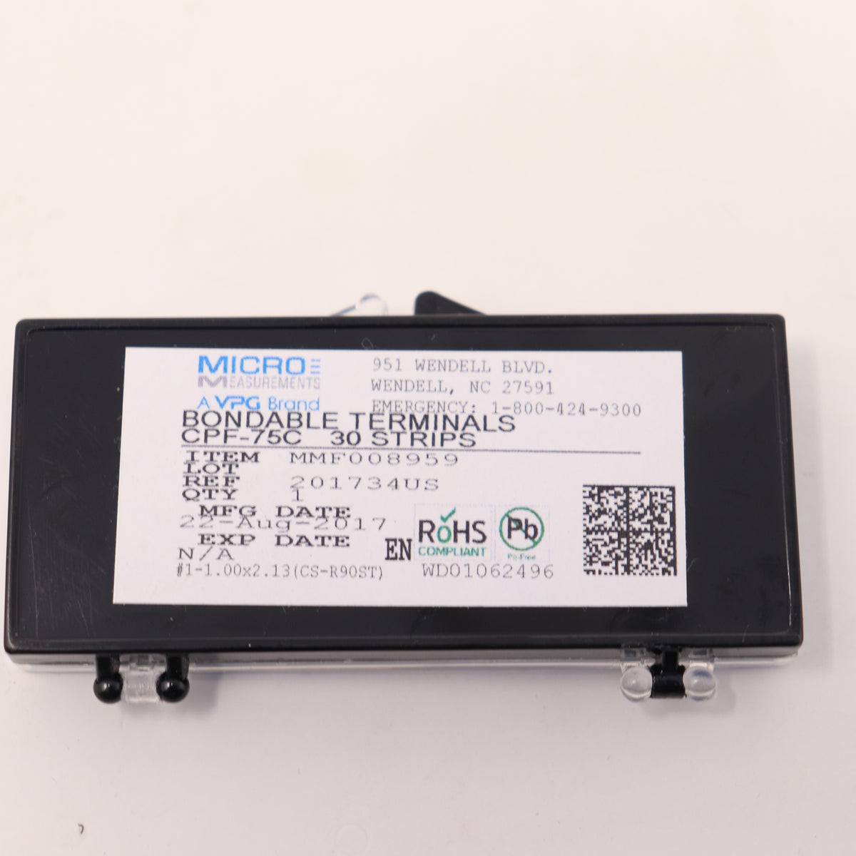 (28) Strips Vishay Micro Measurements Bondable Terminal CPF-75C