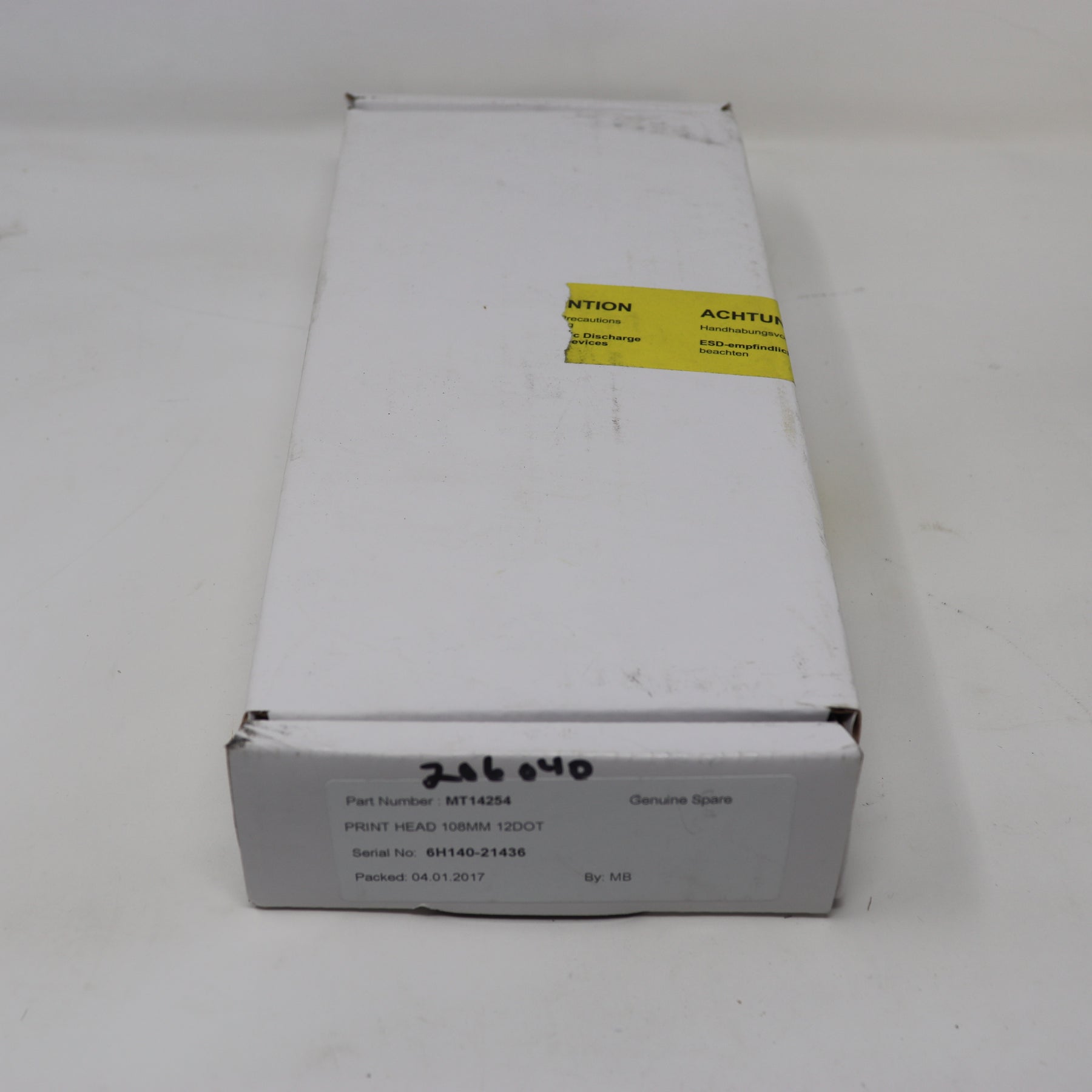 Domino MT14254 Print Head 108MM 12Dot