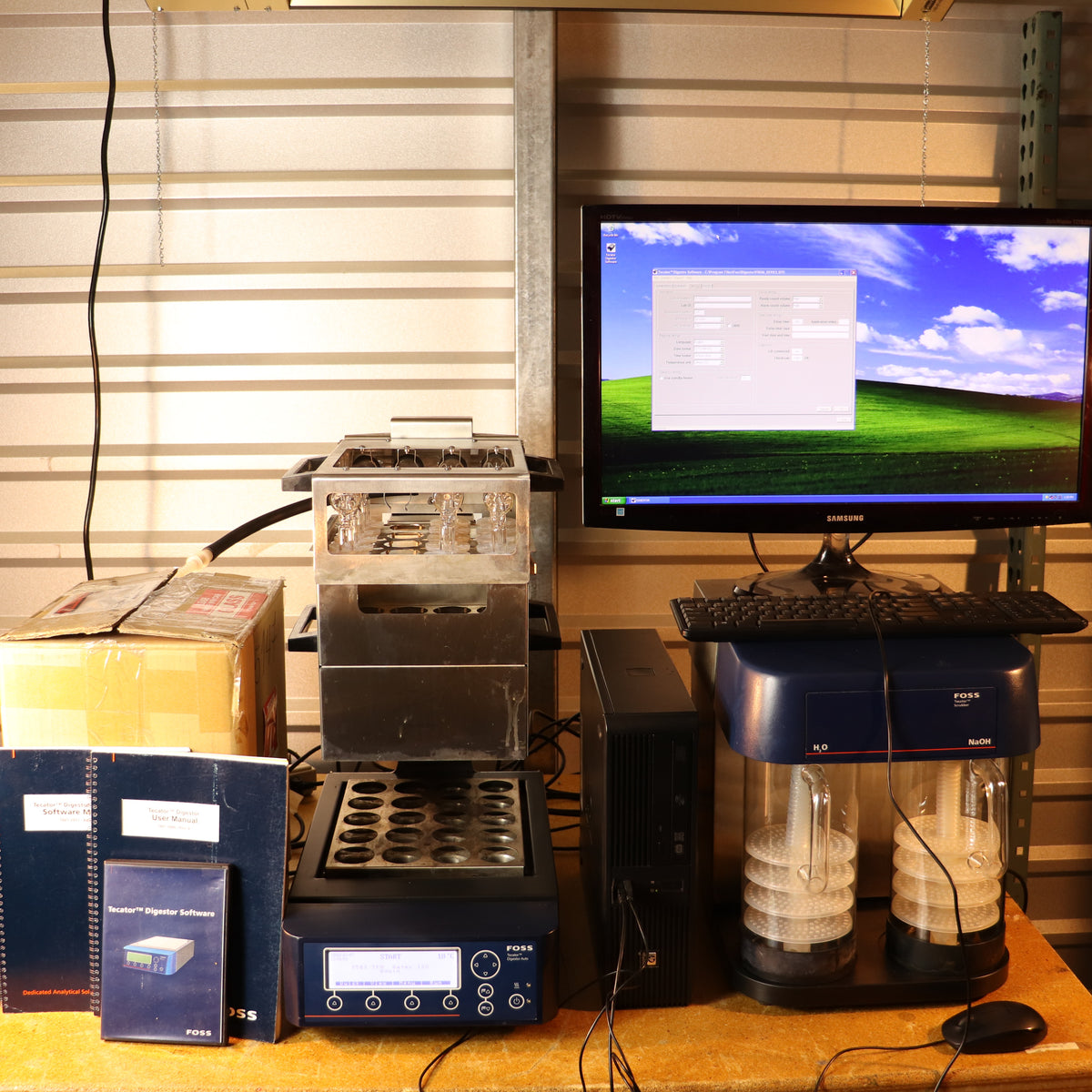 Foss Tecator Kjeldahl Digester Scrubber Auto 20 w/ PC