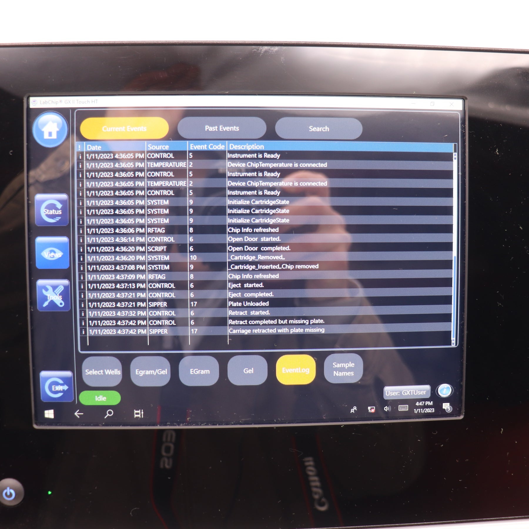 Perkin Elmer Labchip GX II Touch HT Protein Characterization System CLS138160 B