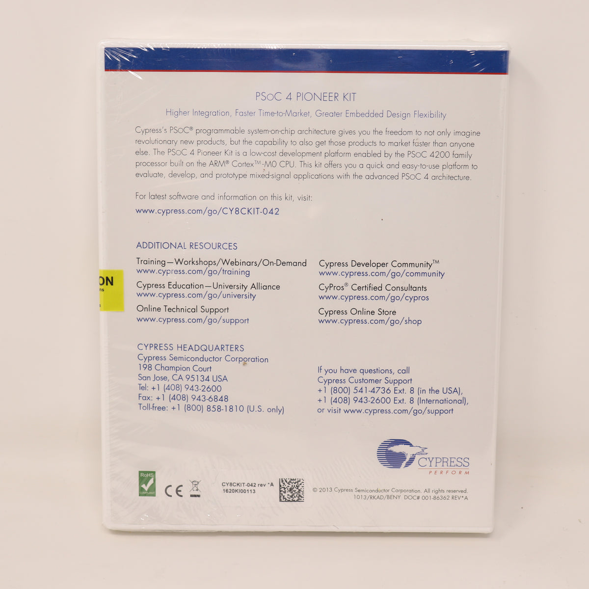 Cypress CY8CKIT-042 PSoC 4 Pioneer Kit